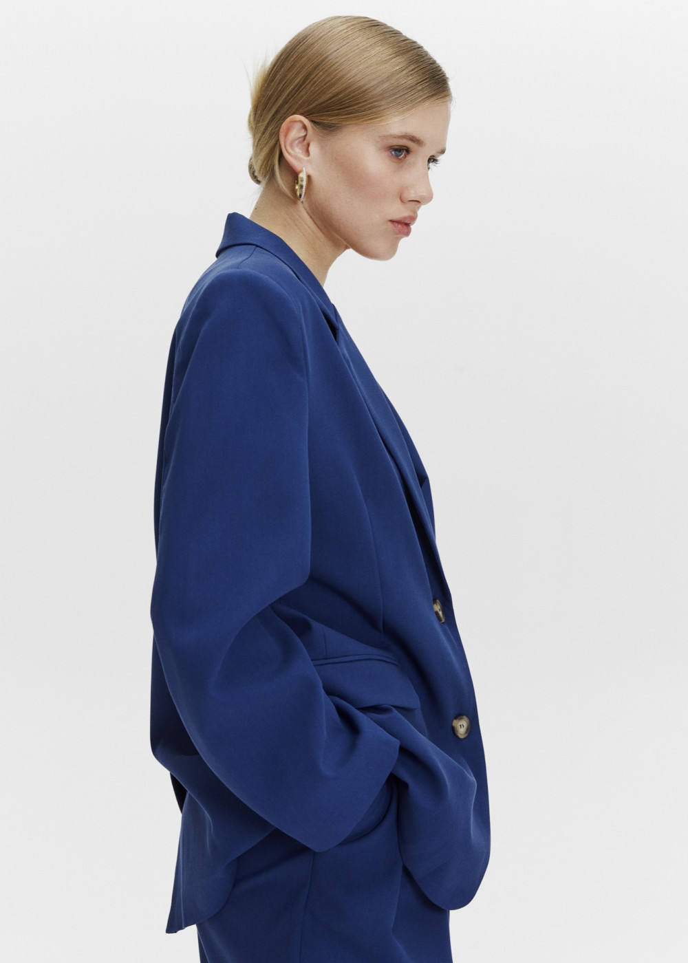 Oversized Blazer Jacket - Palazzo Pants Oversized Blazer Jacket - Palazzo Pants