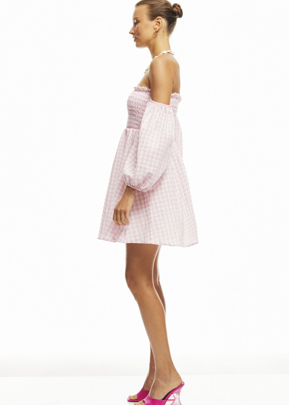 Gipe Detailed Mini Dress Gipe Detailed Mini Dress