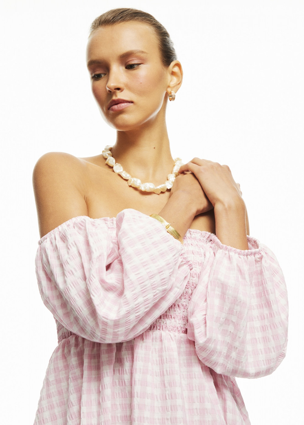 Gipe Detailed Mini Dress Gipe Detailed Mini Dress