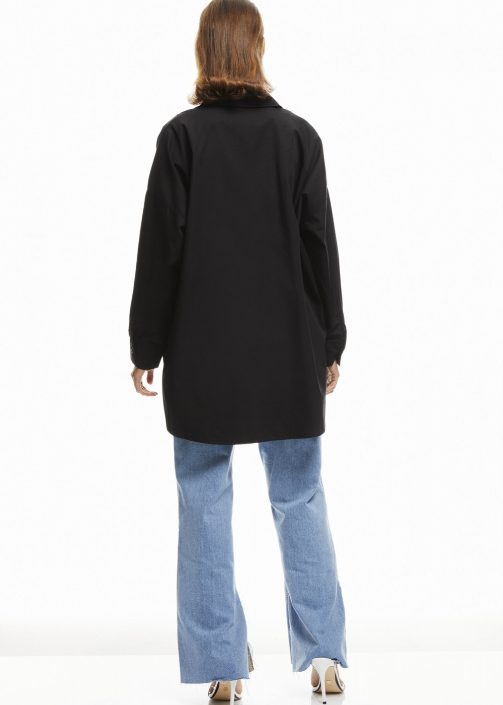 Asymmetrical Emblem Shirt Asymmetrical Emblem Shirt