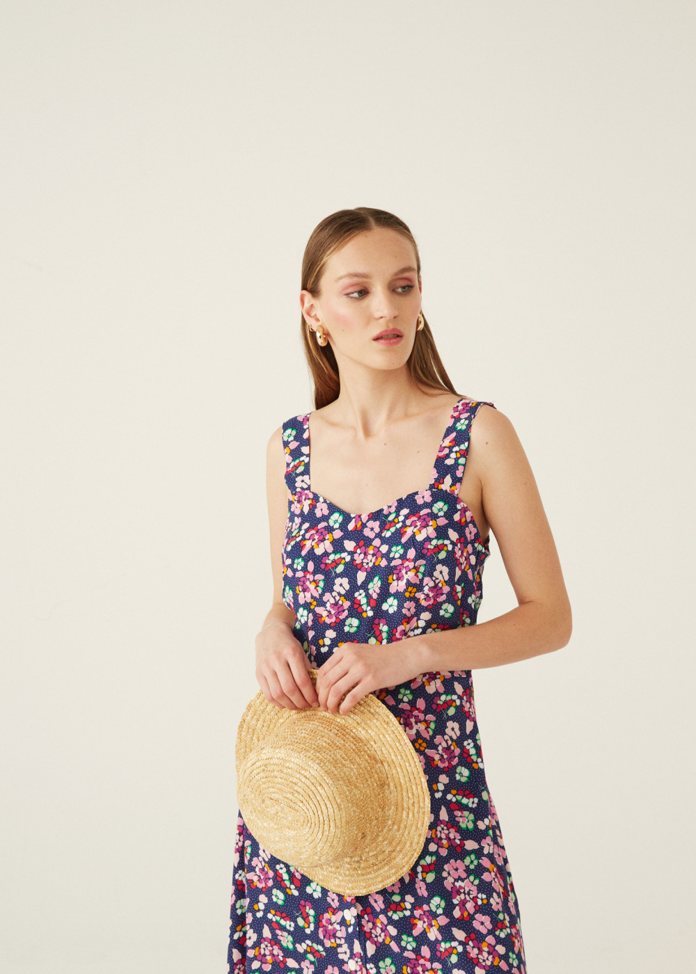 Flower Strappy Dress Flower Strappy Dress