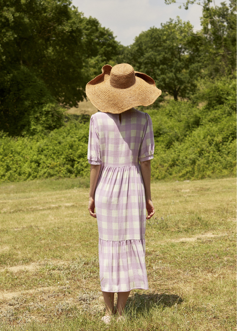 Plaid Linen Dress Plaid Linen Dress