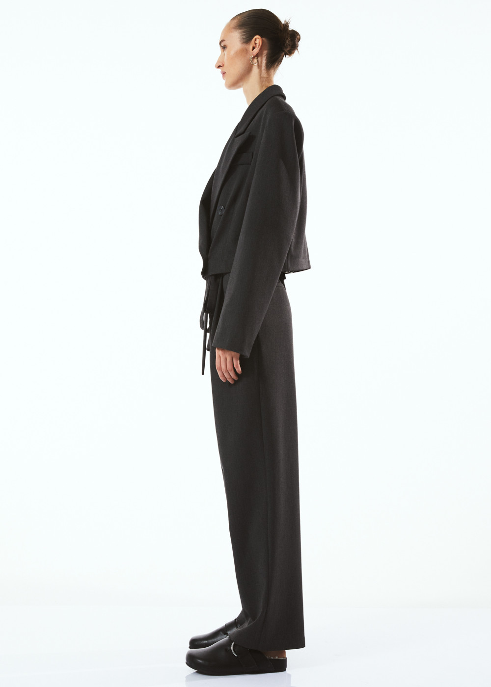 Belted Palazzo Pants