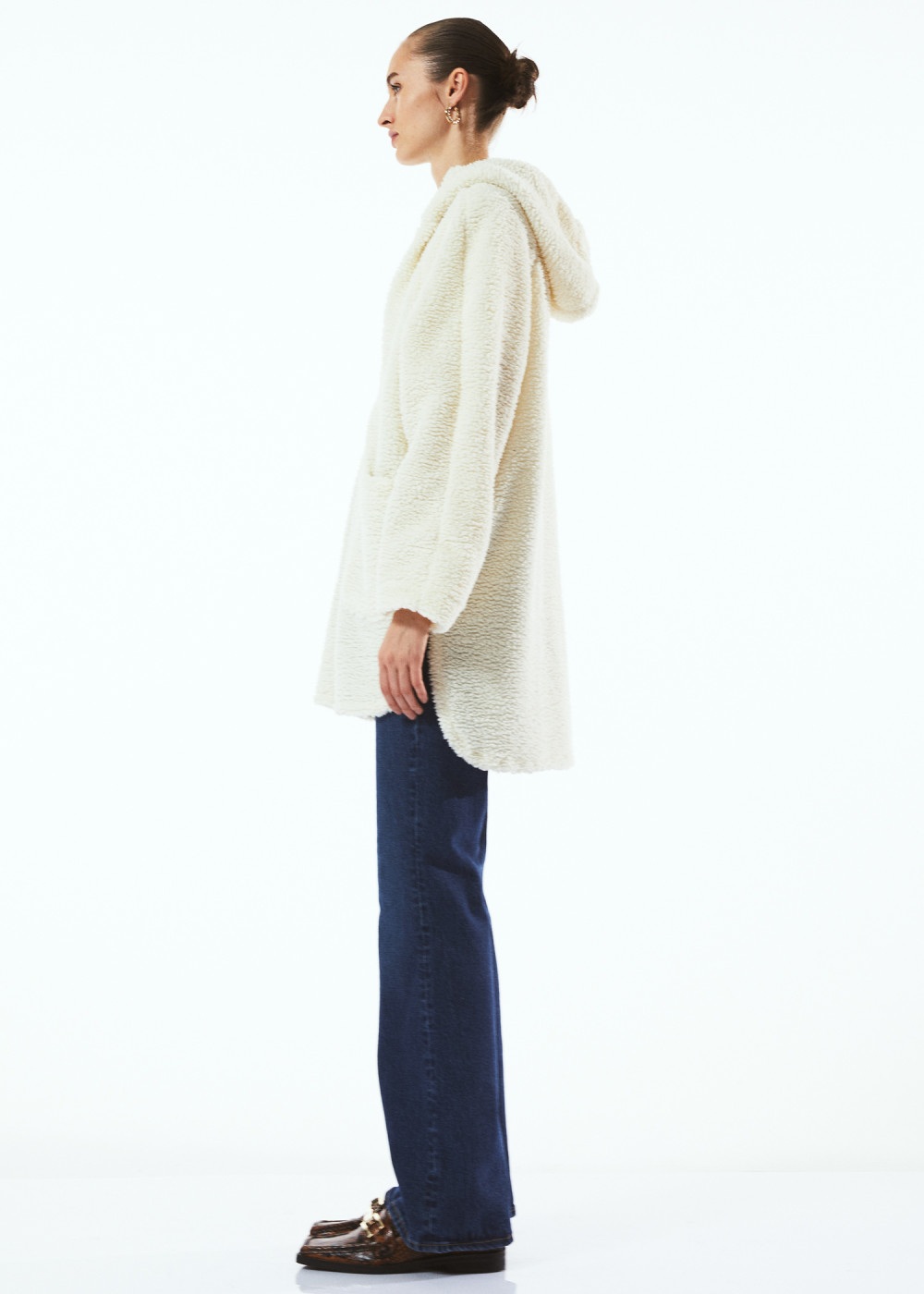 Plush Hooded Coat Plush Hooded Coat