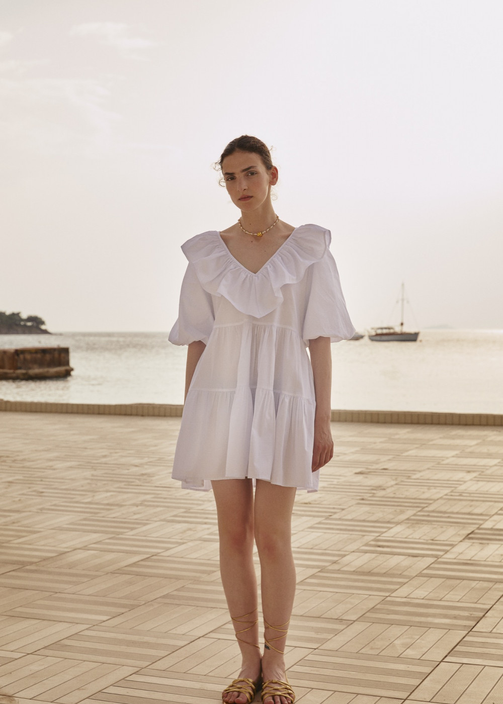 Frilly Mini Dress Frilly Mini Dress