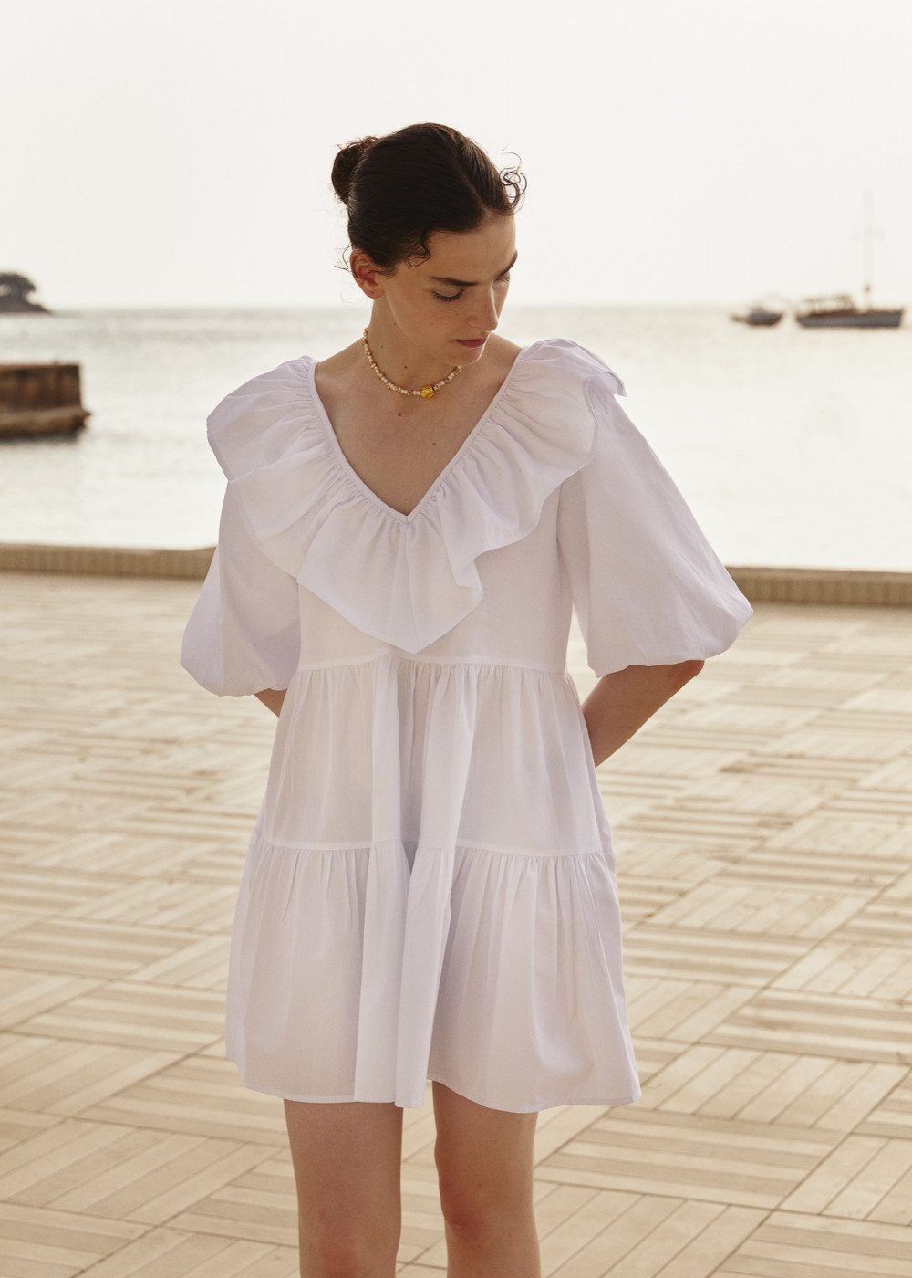 Frilly Mini Dress Frilly Mini Dress