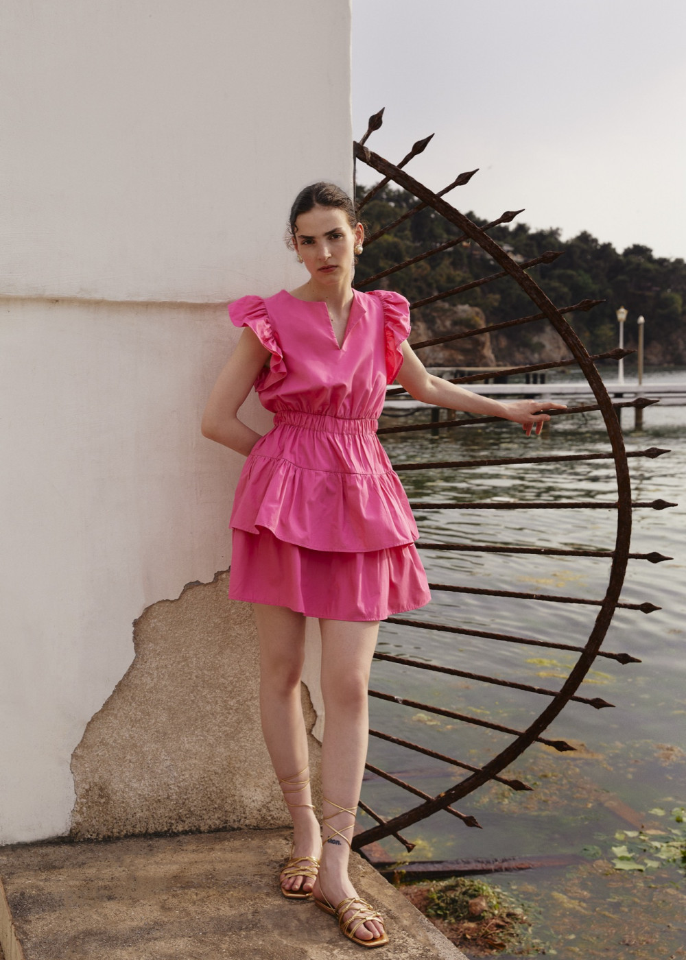 Ruffle Mini Dress Ruffle Mini Dress