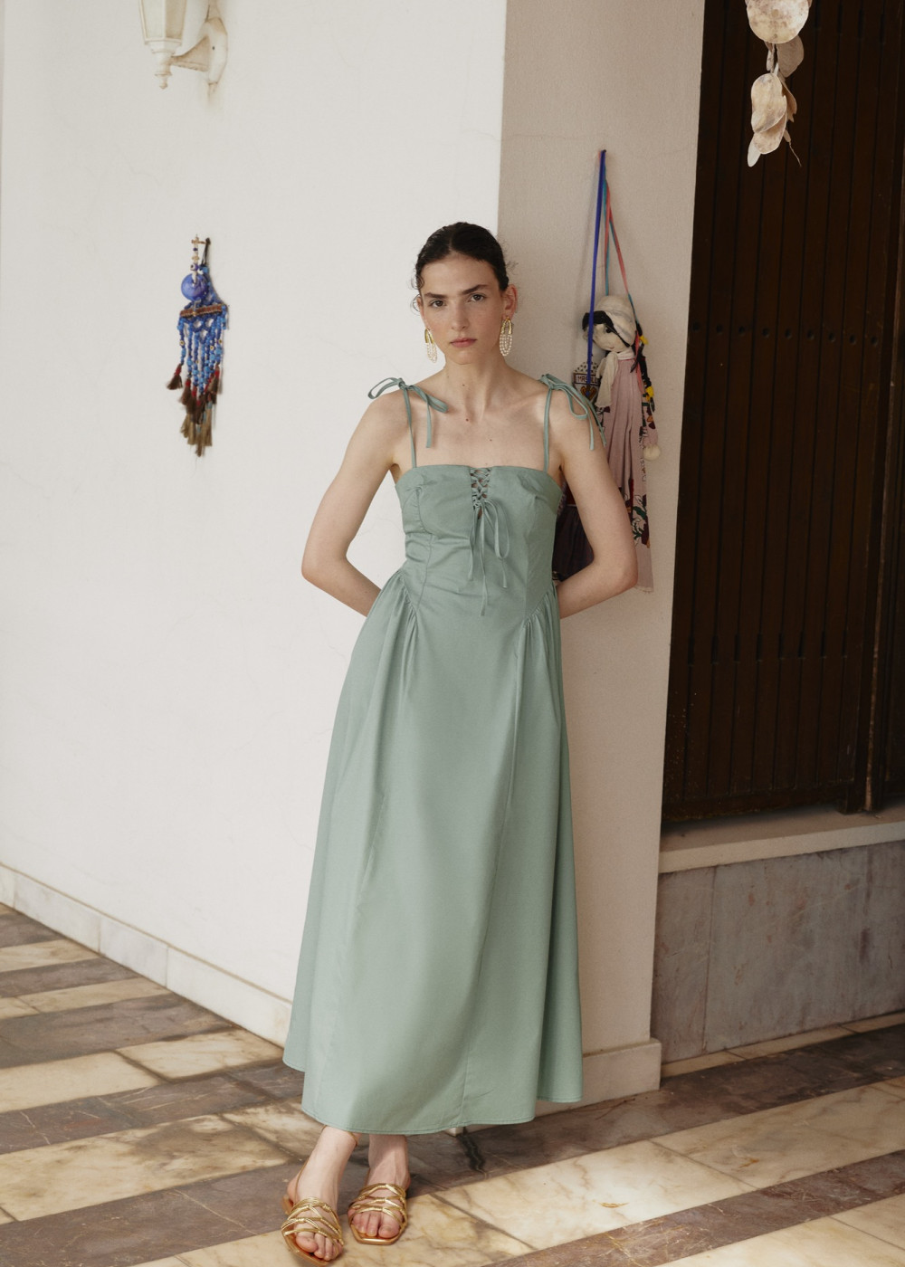 Lınıng Detalıled Mıdı Dress Lınıng Detalıled Mıdı Dress