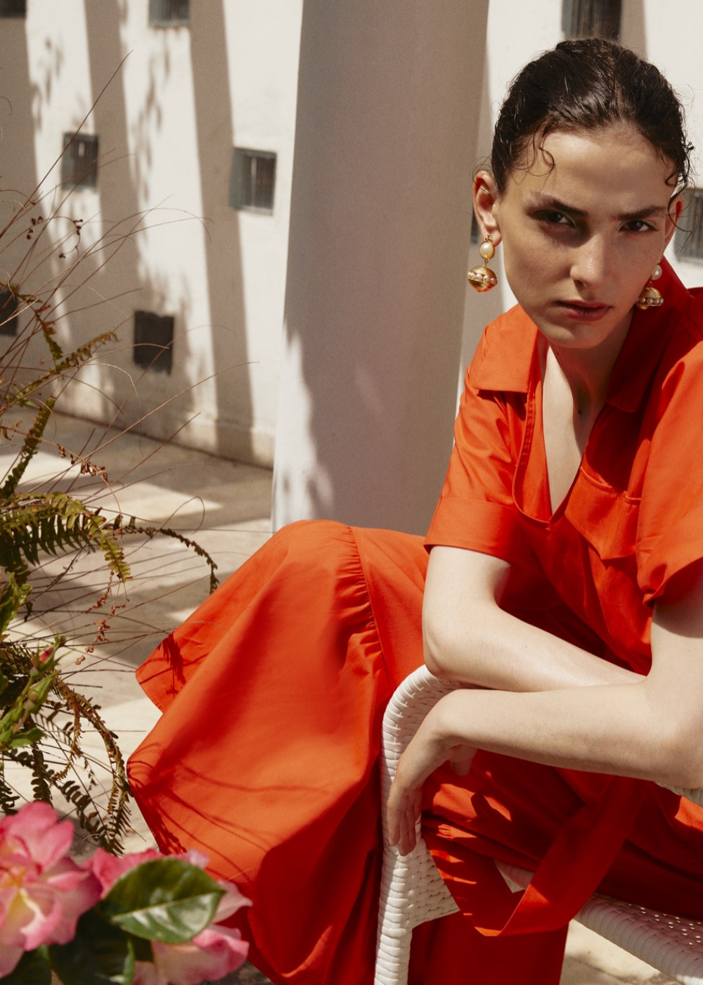 Pocket Detailed Shirt Dress Pocket Detailed Shirt Dress