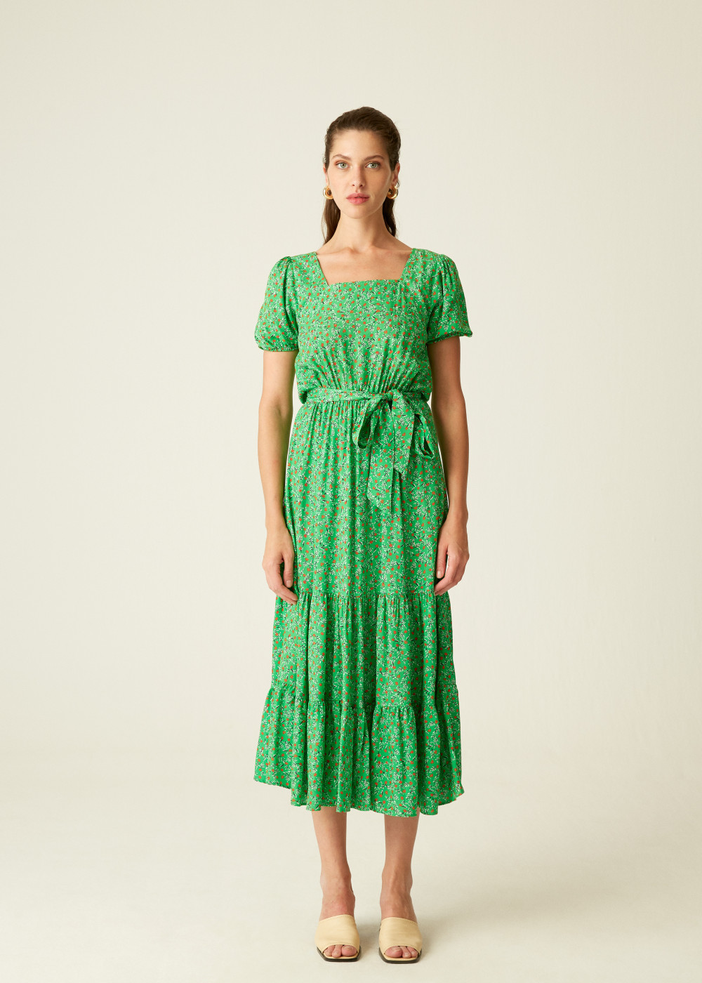 Flower Pattern Dress Flower Pattern Dress