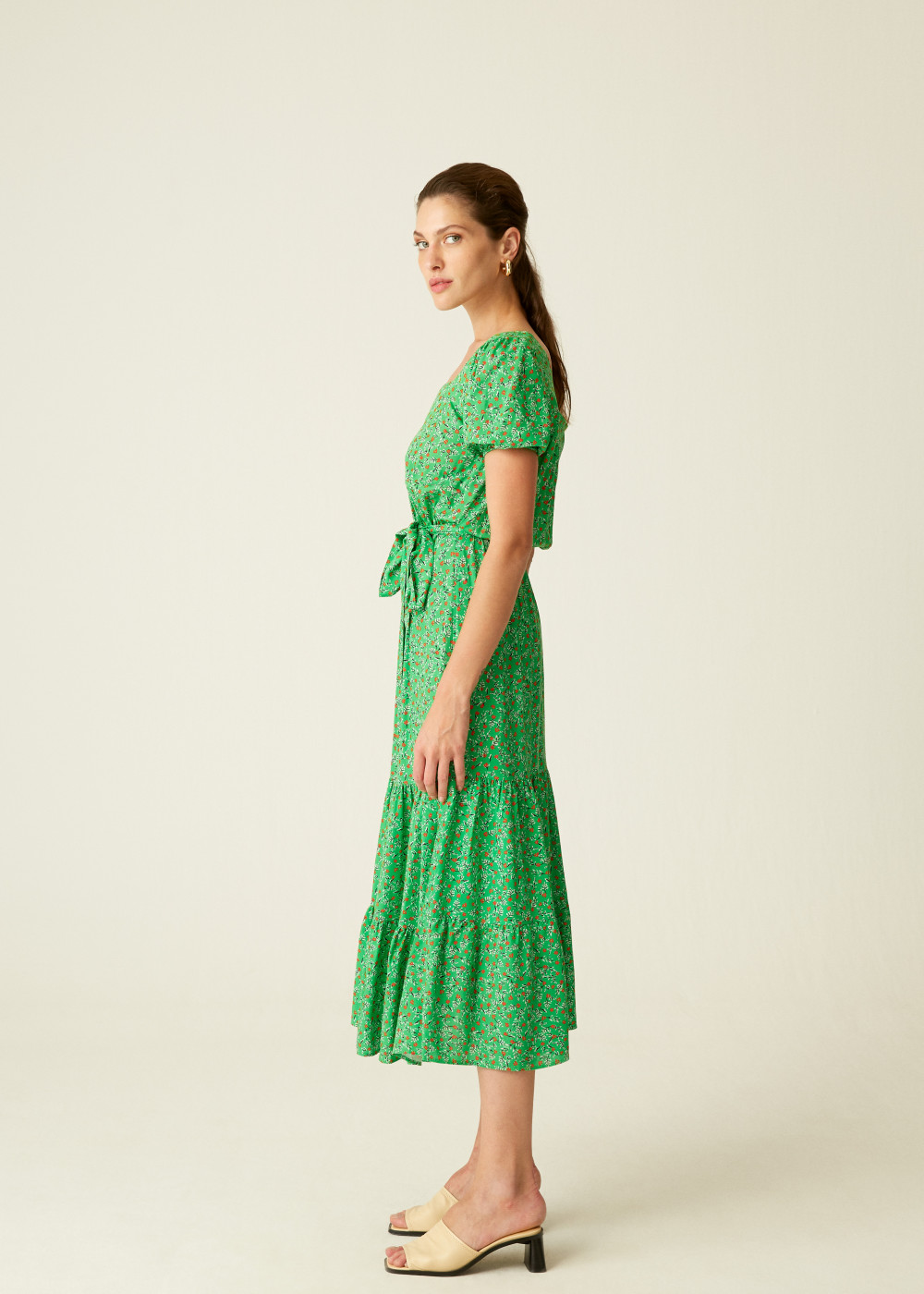 Flower Pattern Dress Flower Pattern Dress