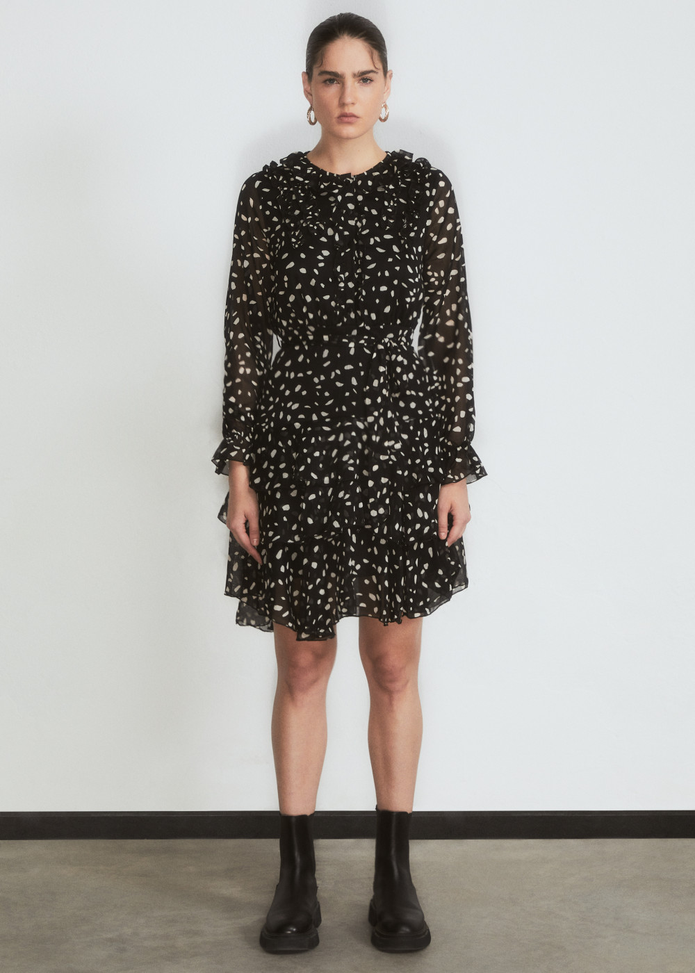Ruffle Collar Dress Ruffle Collar Dress