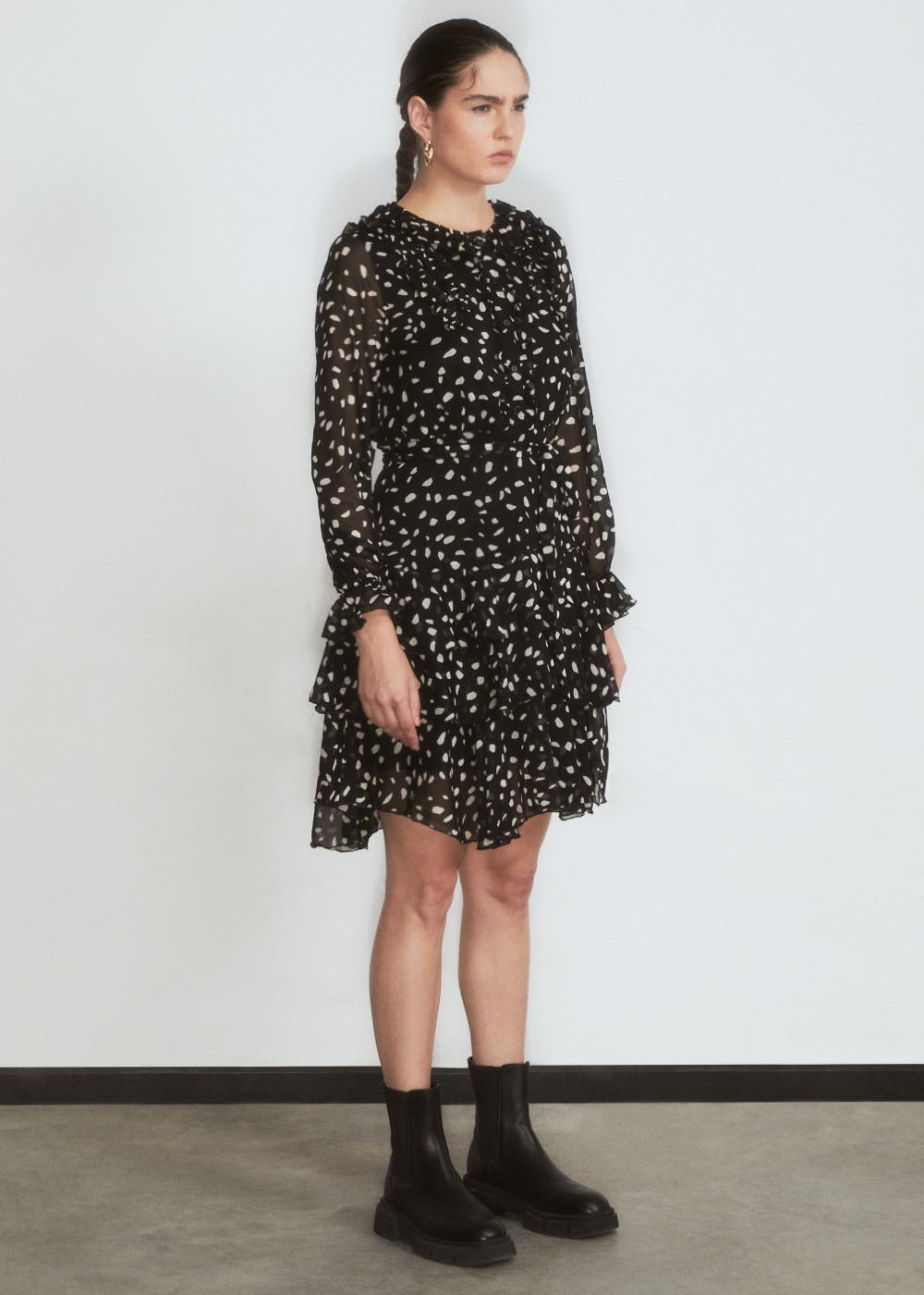 Ruffle Collar Dress Ruffle Collar Dress