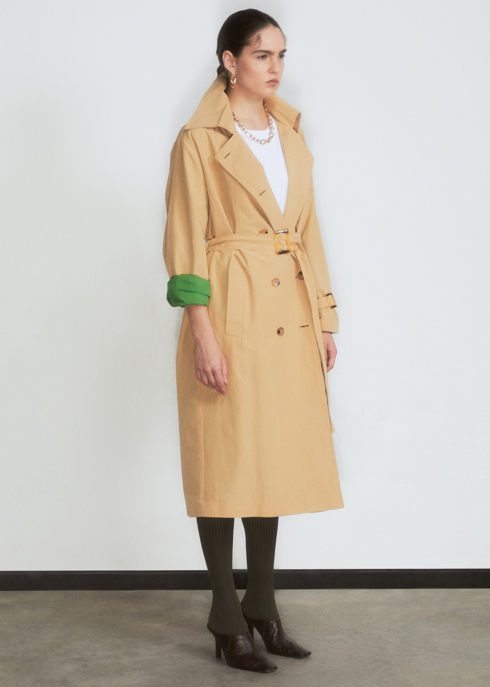Double Breasted Trench Coat Double Breasted Trench Coat