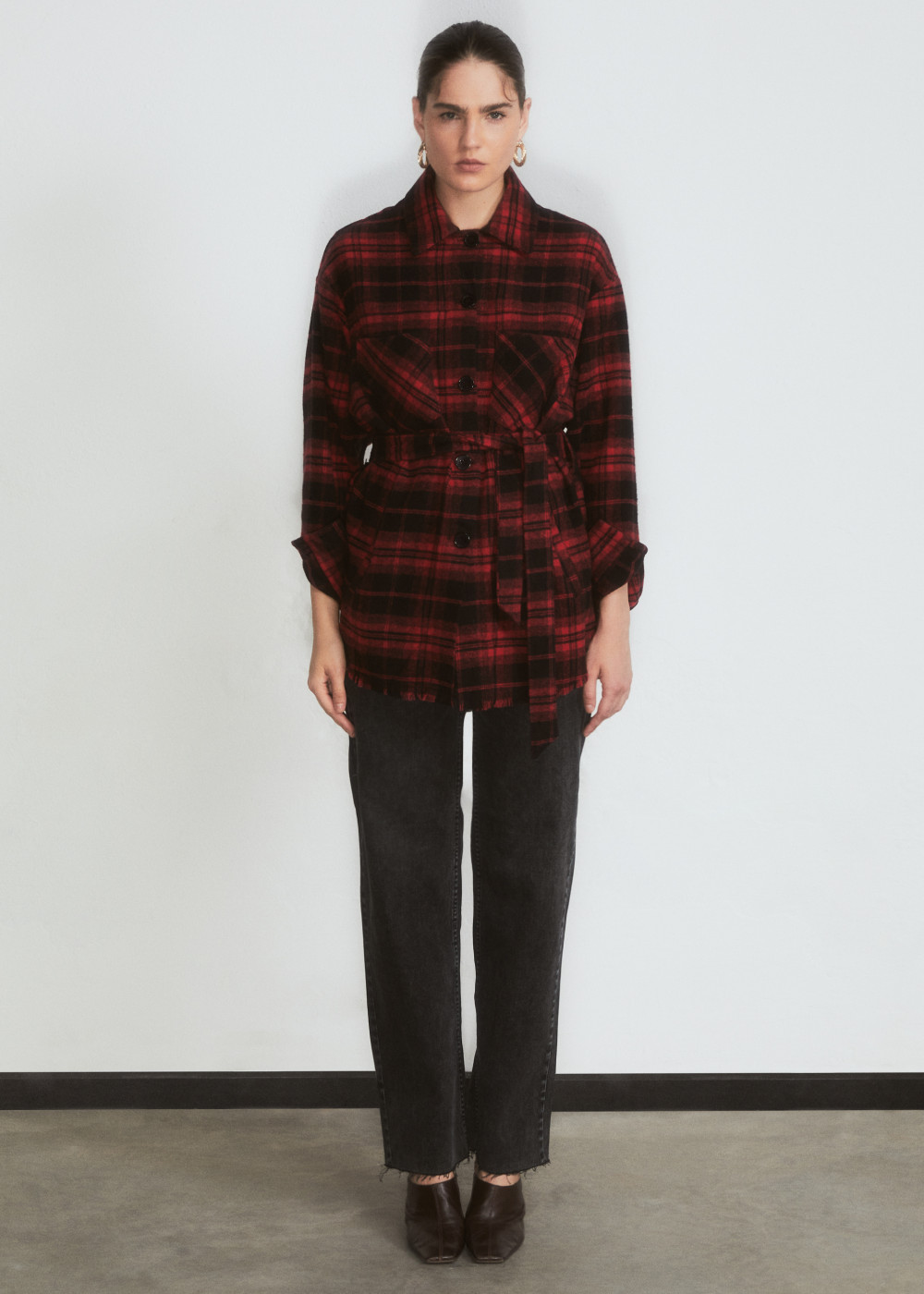 Belted Shirt Belted Shirt