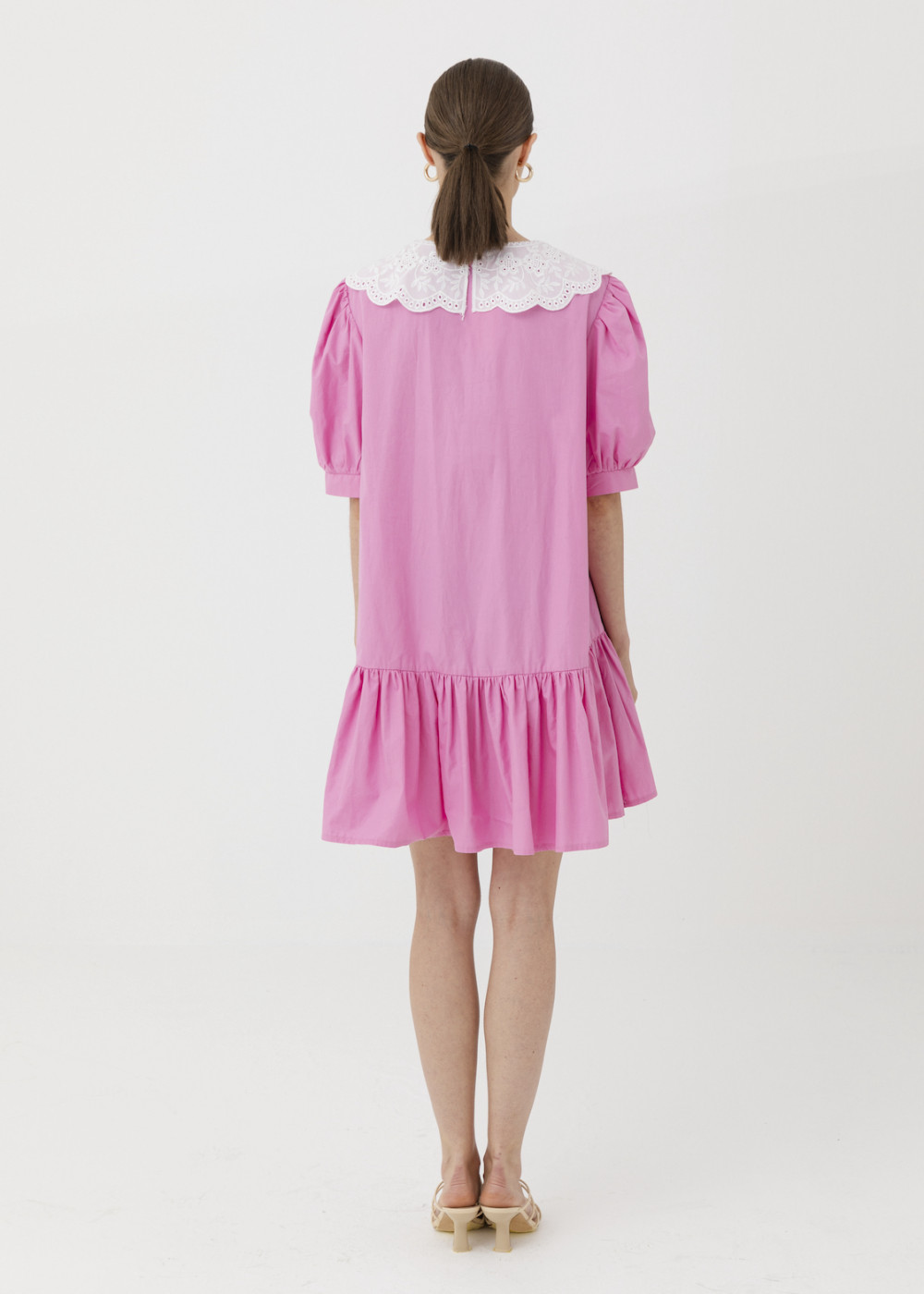 Neck Detail Mini Dress Neck Detail Mini Dress