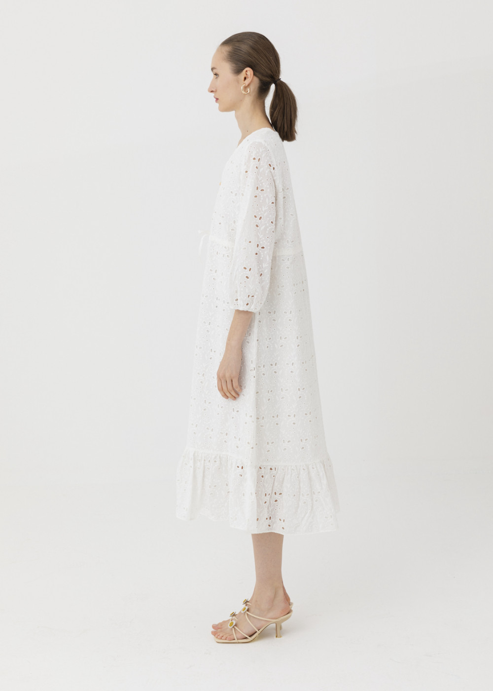 Openwork Embroidered Dress Openwork Embroidered Dress