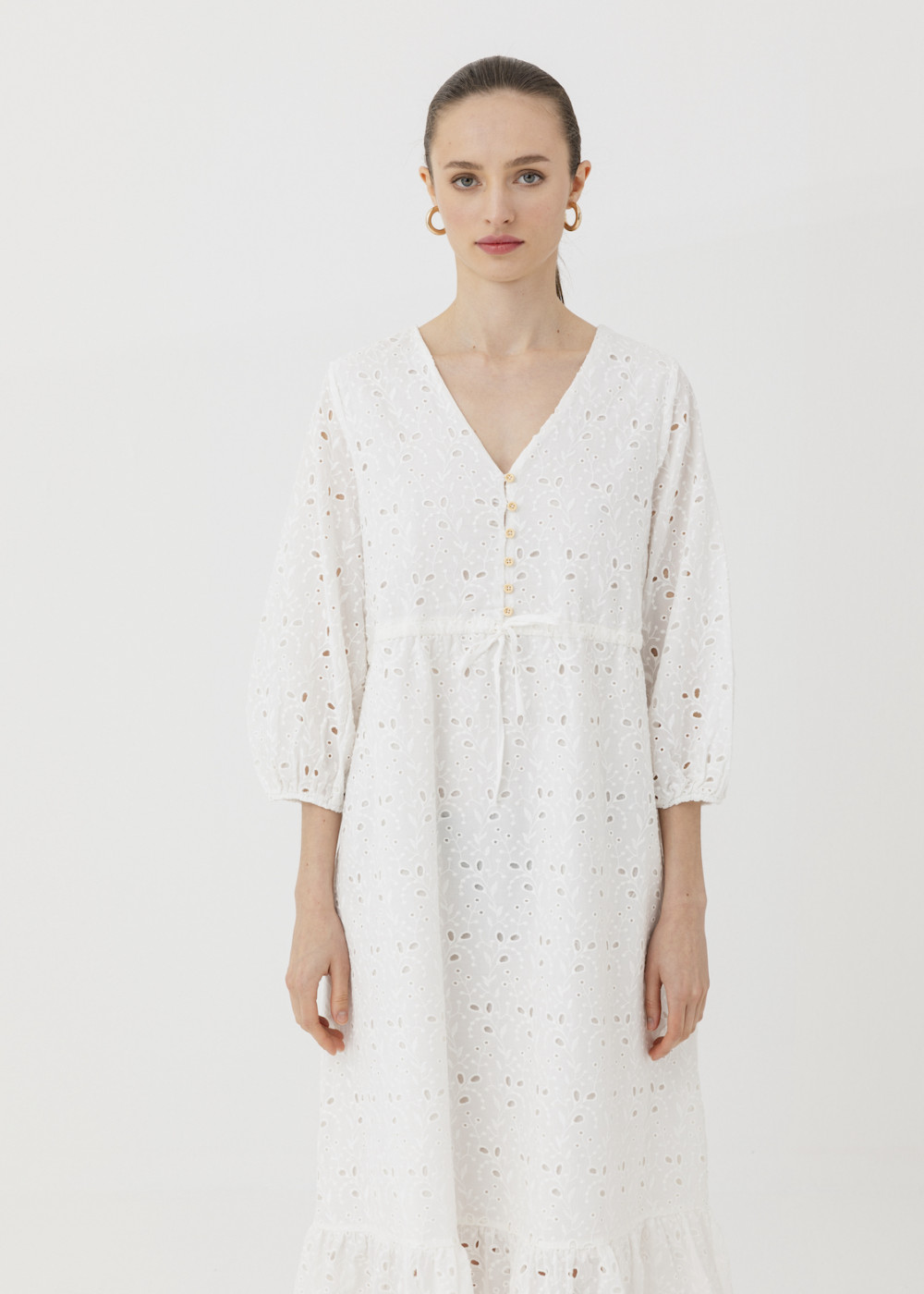 Openwork Embroidered Dress Openwork Embroidered Dress