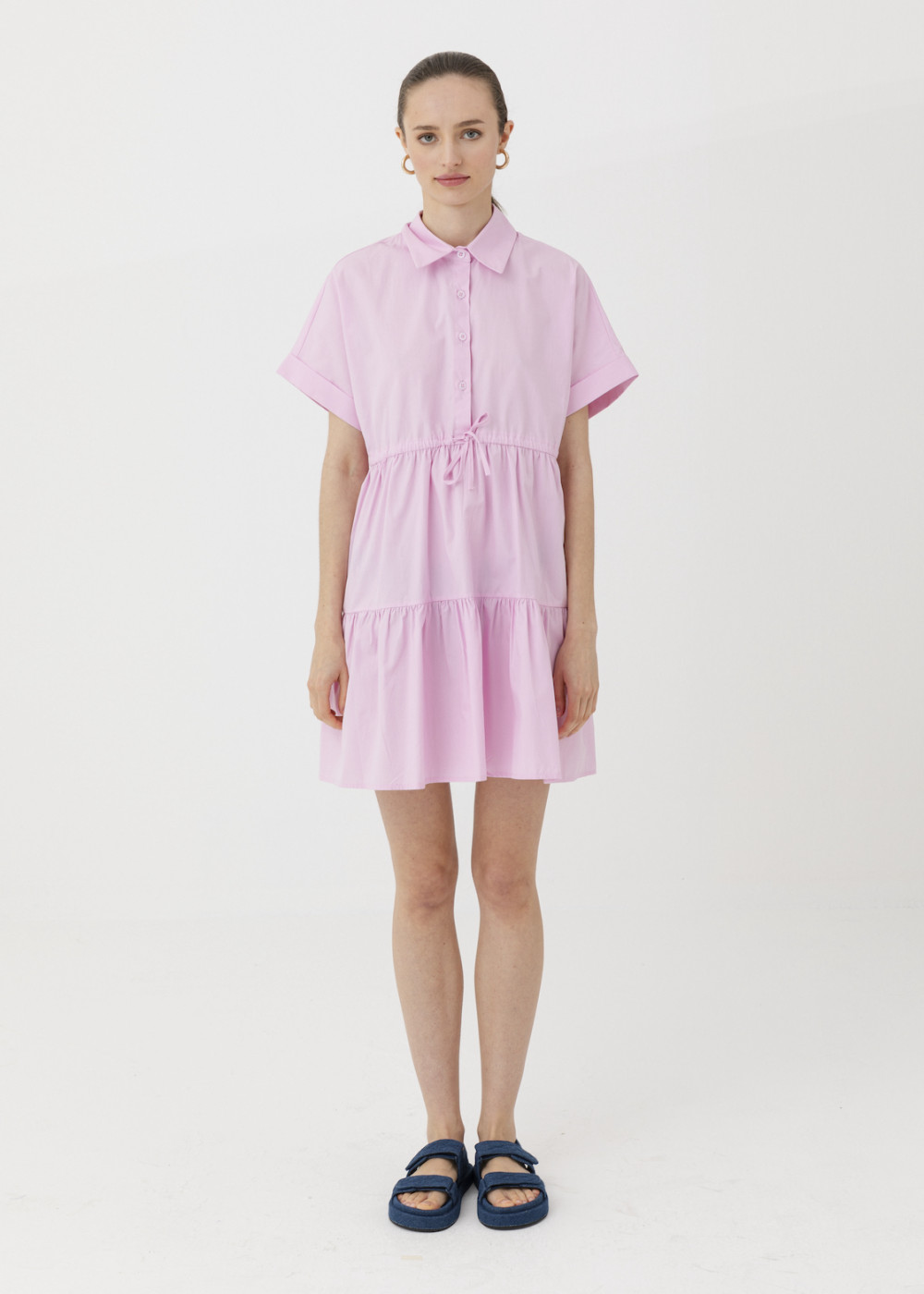 Mini Dress with Bow Tie Mini Dress with Bow Tie