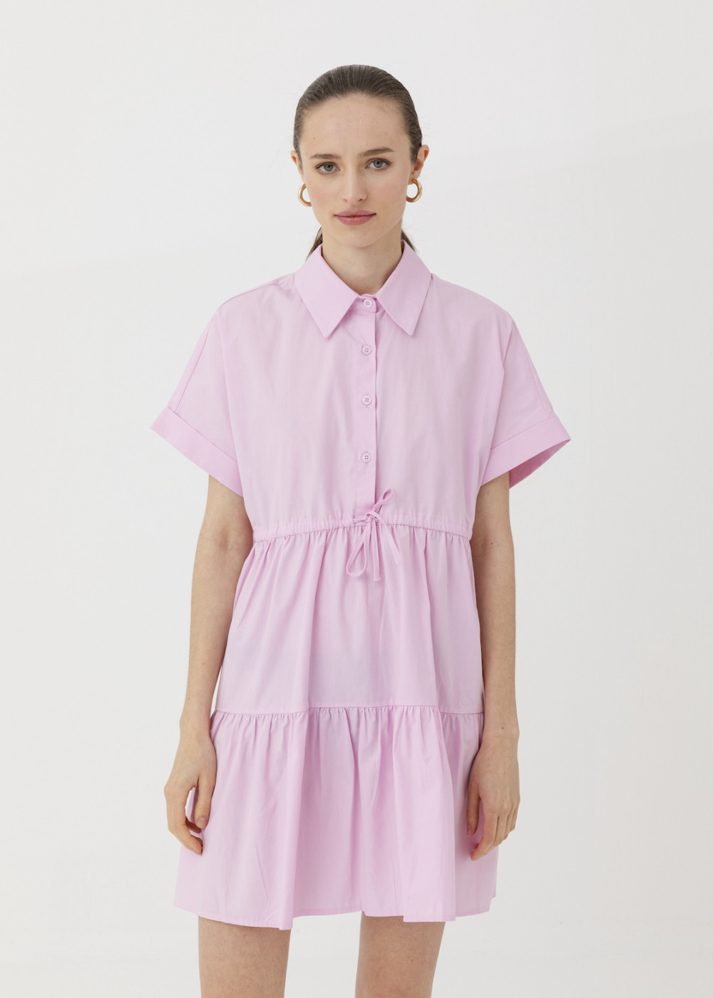 Mini Dress with Bow Tie Mini Dress with Bow Tie