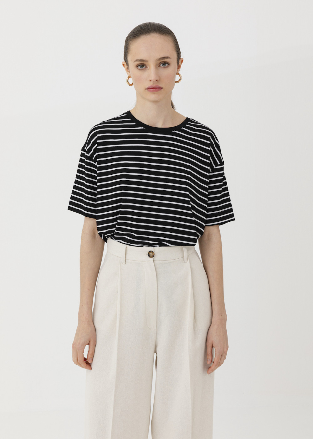 Oversized Striped T-shirt Oversized Striped T-shirt