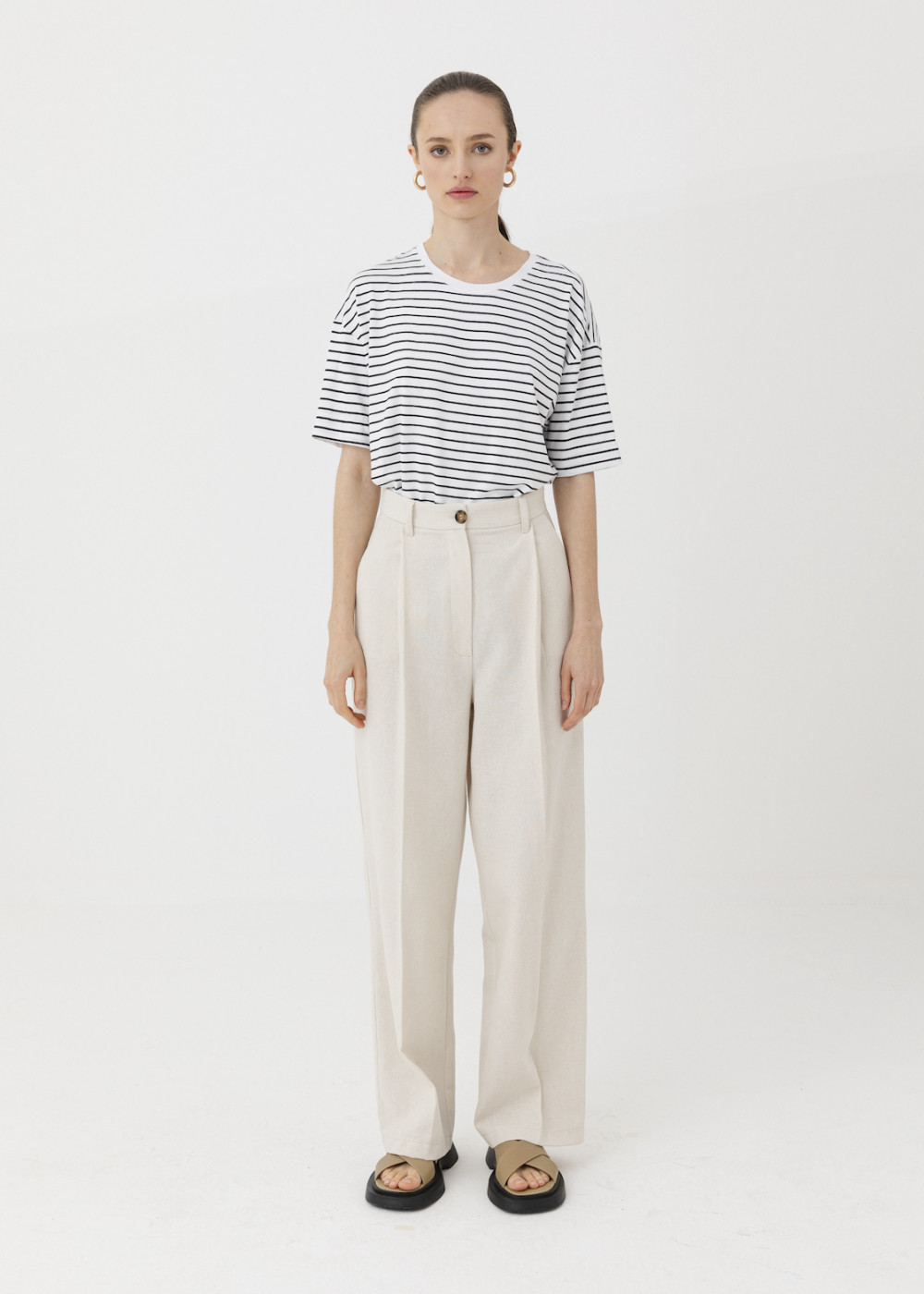 Oversized Striped T-shirt Oversized Striped T-shirt