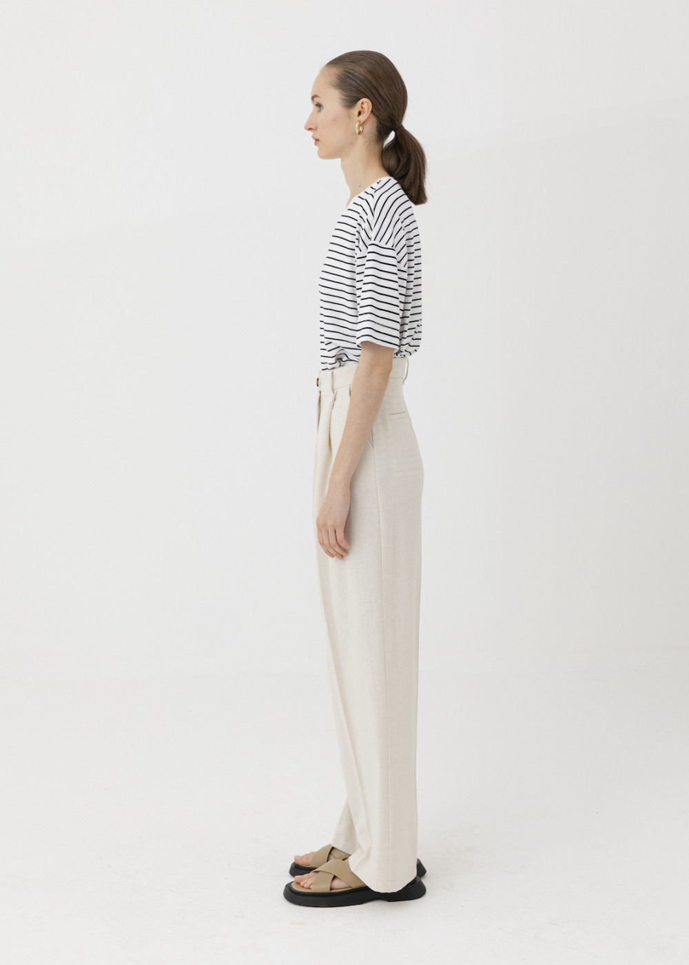 Oversized Striped T-shirt Oversized Striped T-shirt