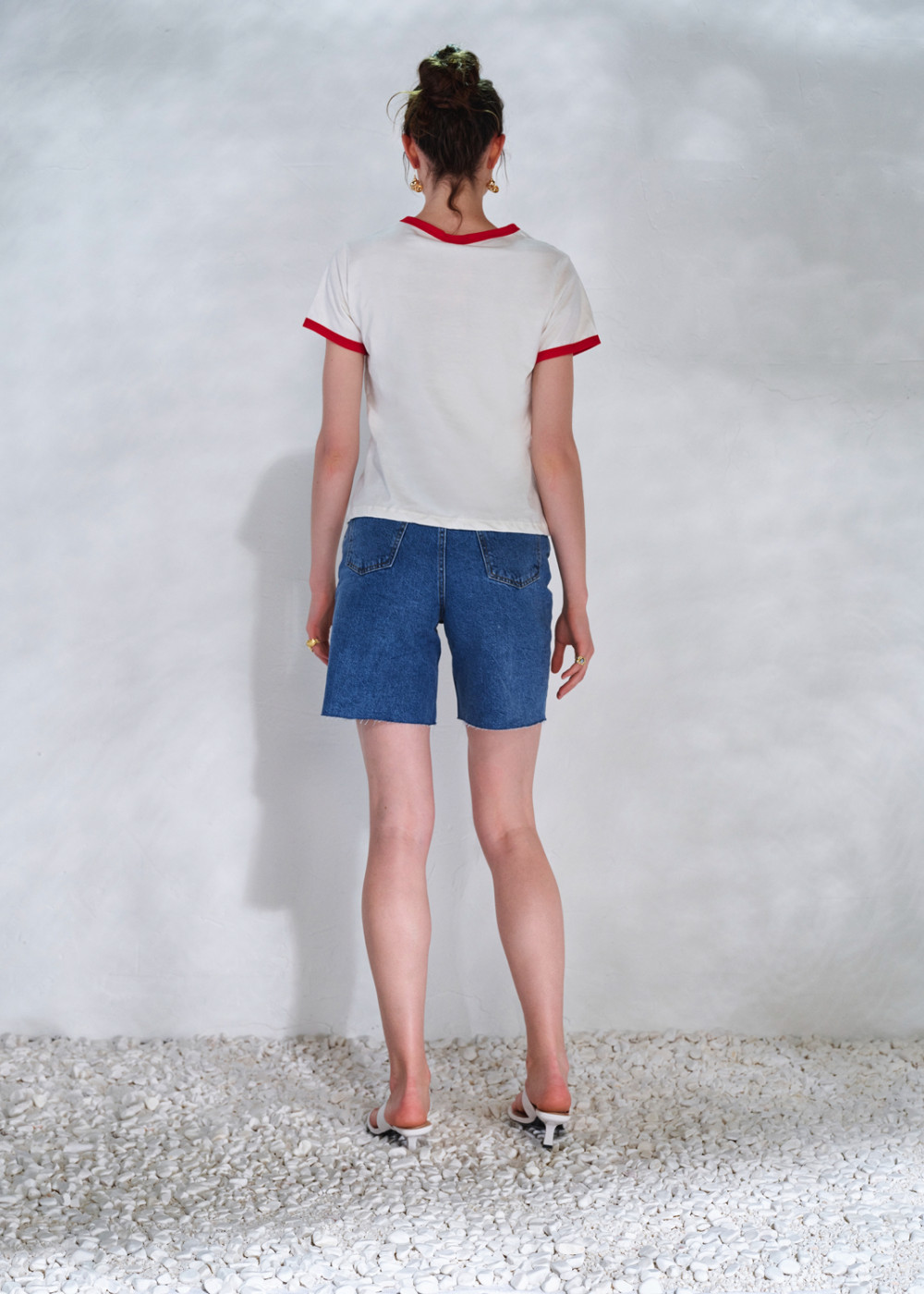 Denim Bermuda Shorts Denim Bermuda Shorts