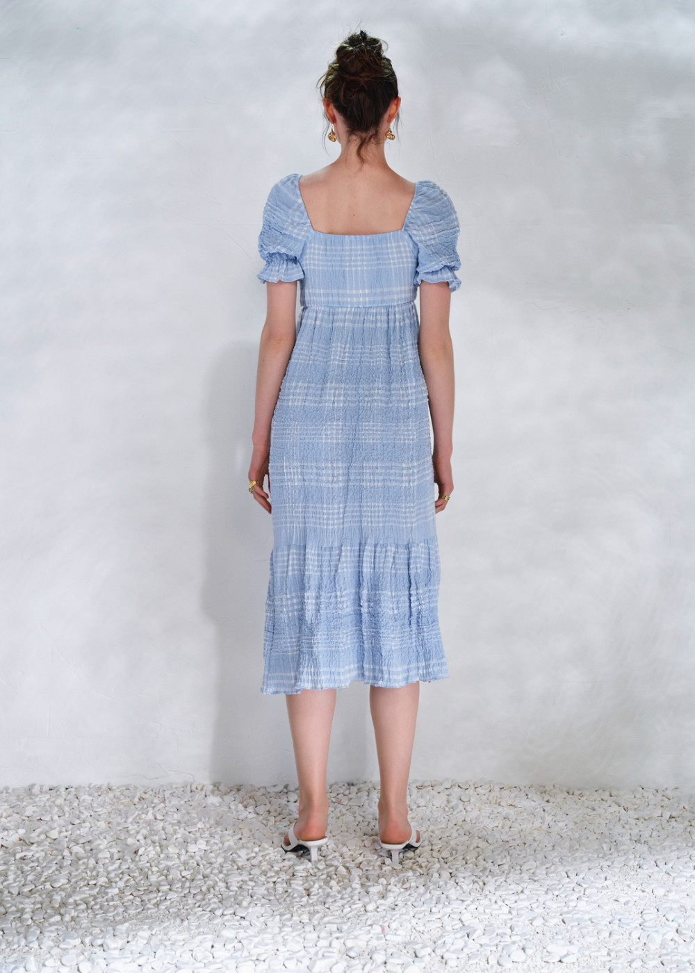 Embossed Midi Dress Embossed Midi Dress