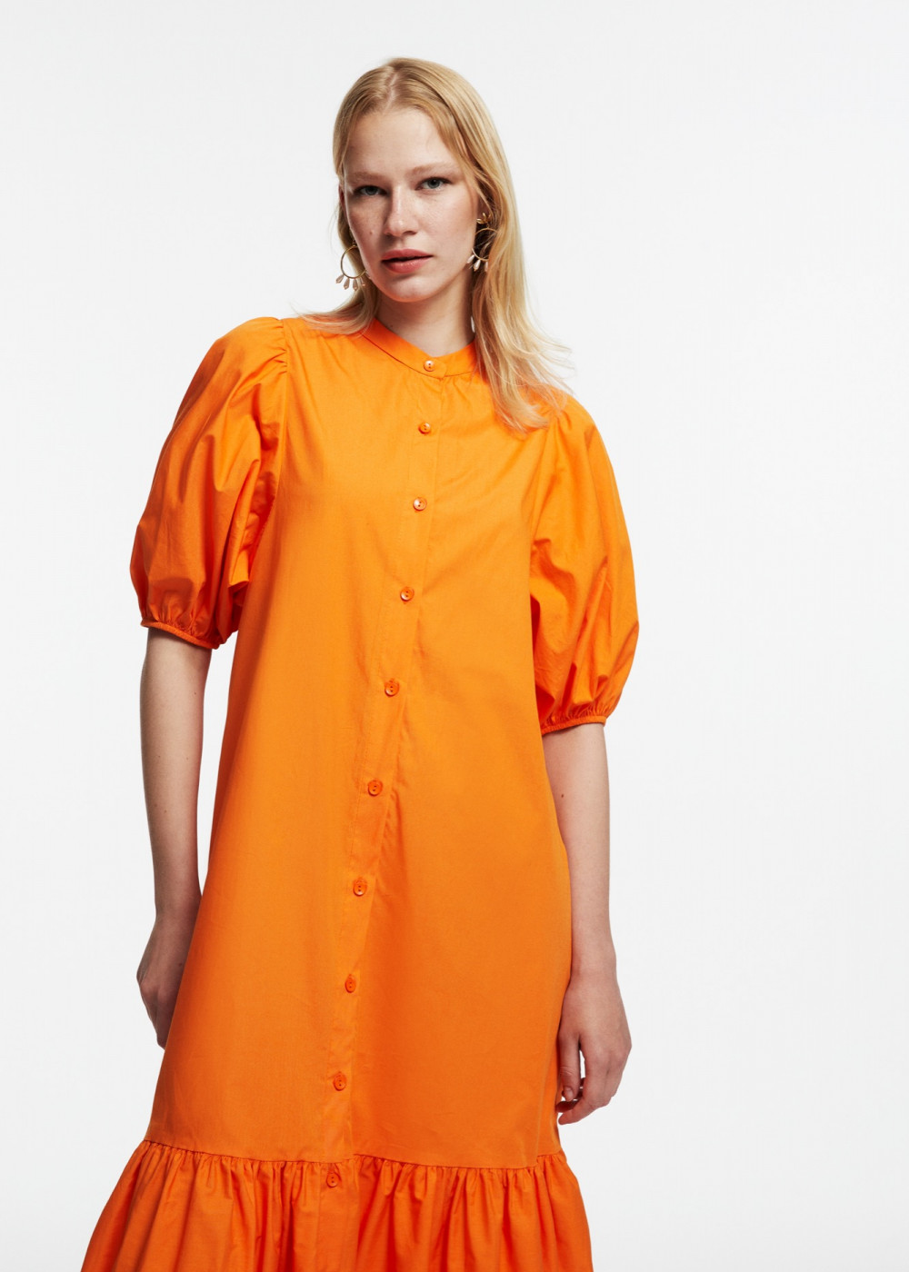 Poplin Midi Dress Poplin Midi Dress