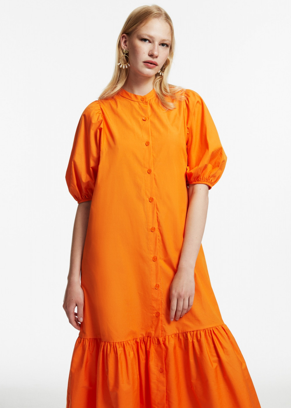 Poplin Midi Dress Poplin Midi Dress