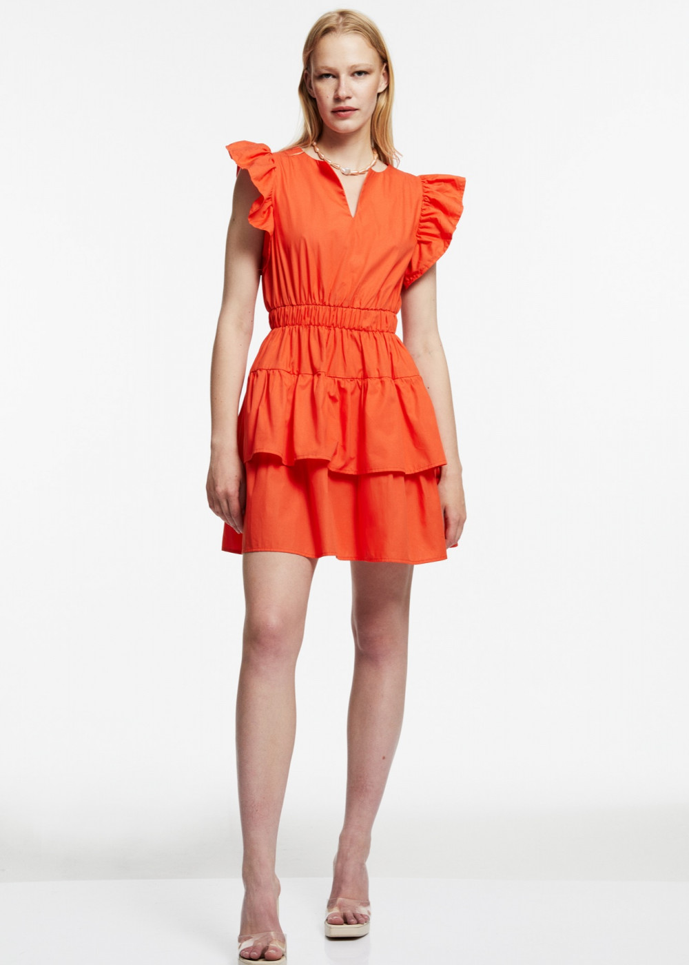 Ruffle Mini Dress Ruffle Mini Dress