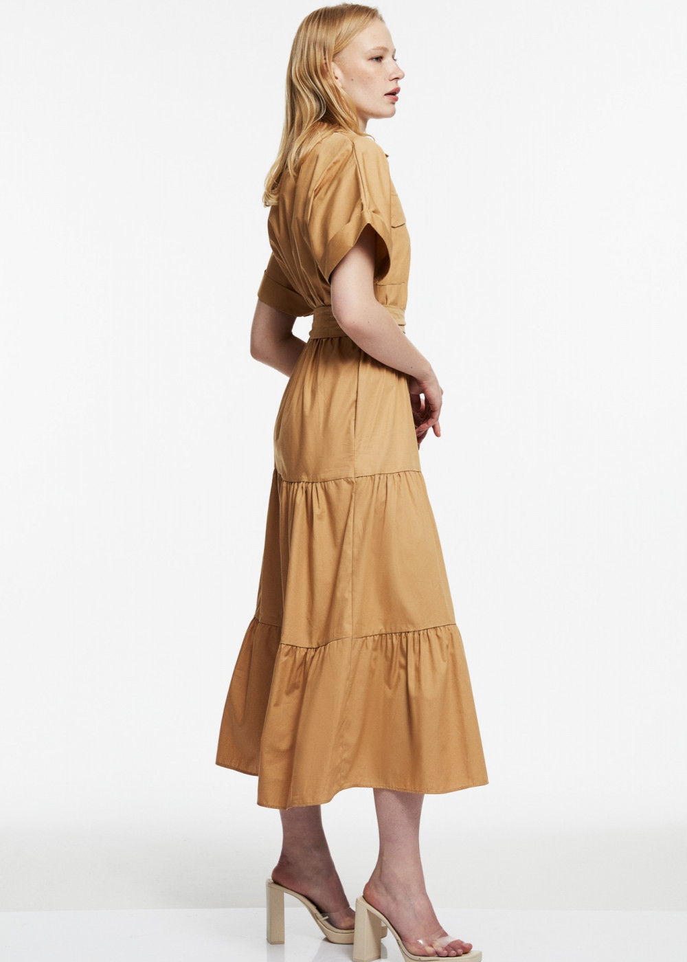 Pocket Detailed Shirt Dress Pocket Detailed Shirt Dress