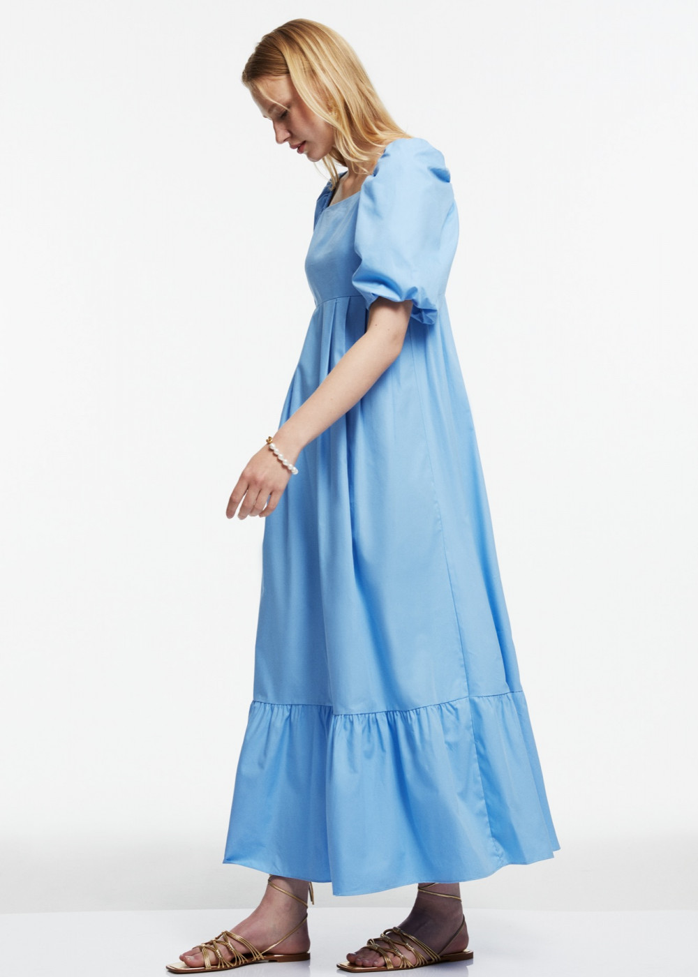 Balloon Sleeve Mıdı Dress Balloon Sleeve Mıdı Dress