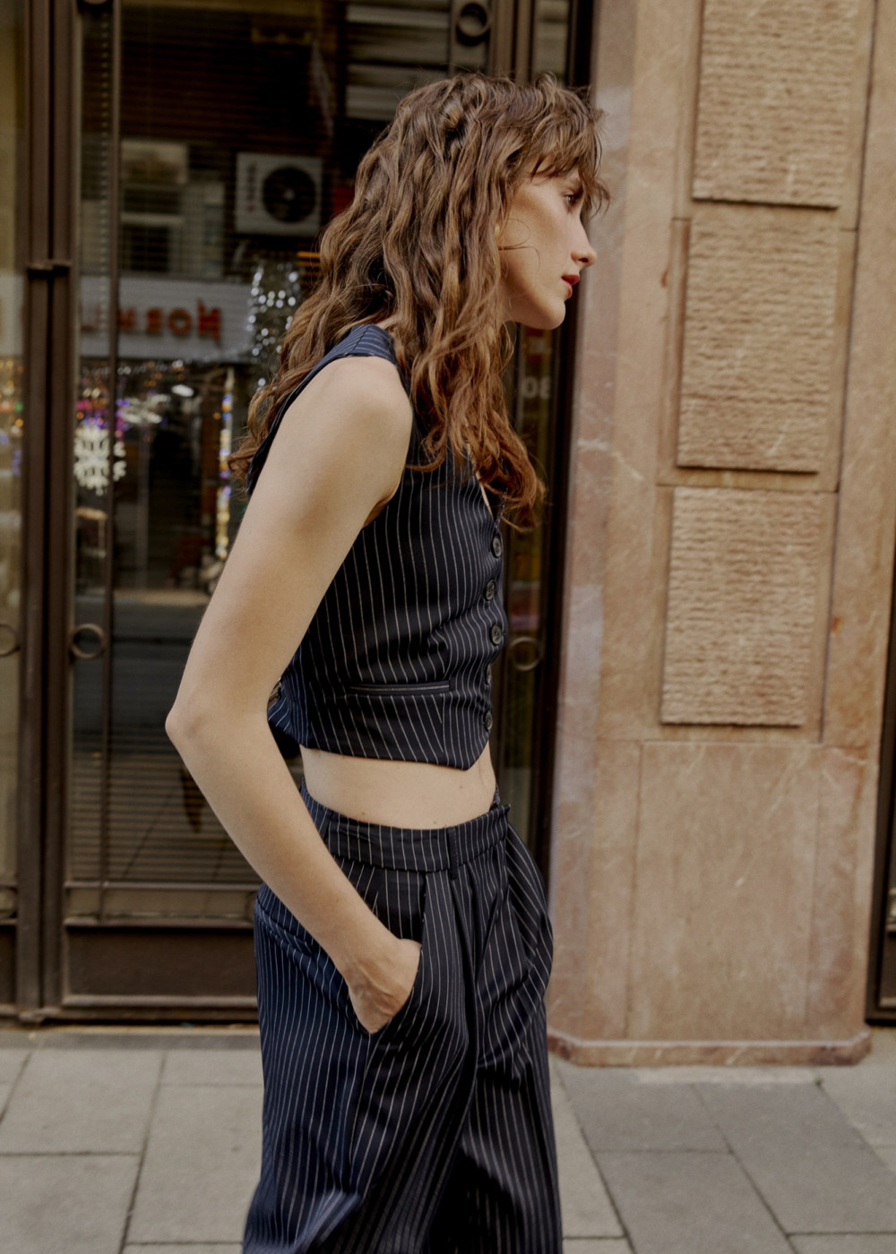 Mascular Vests Pants Suit Mascular Vests Pants Suit