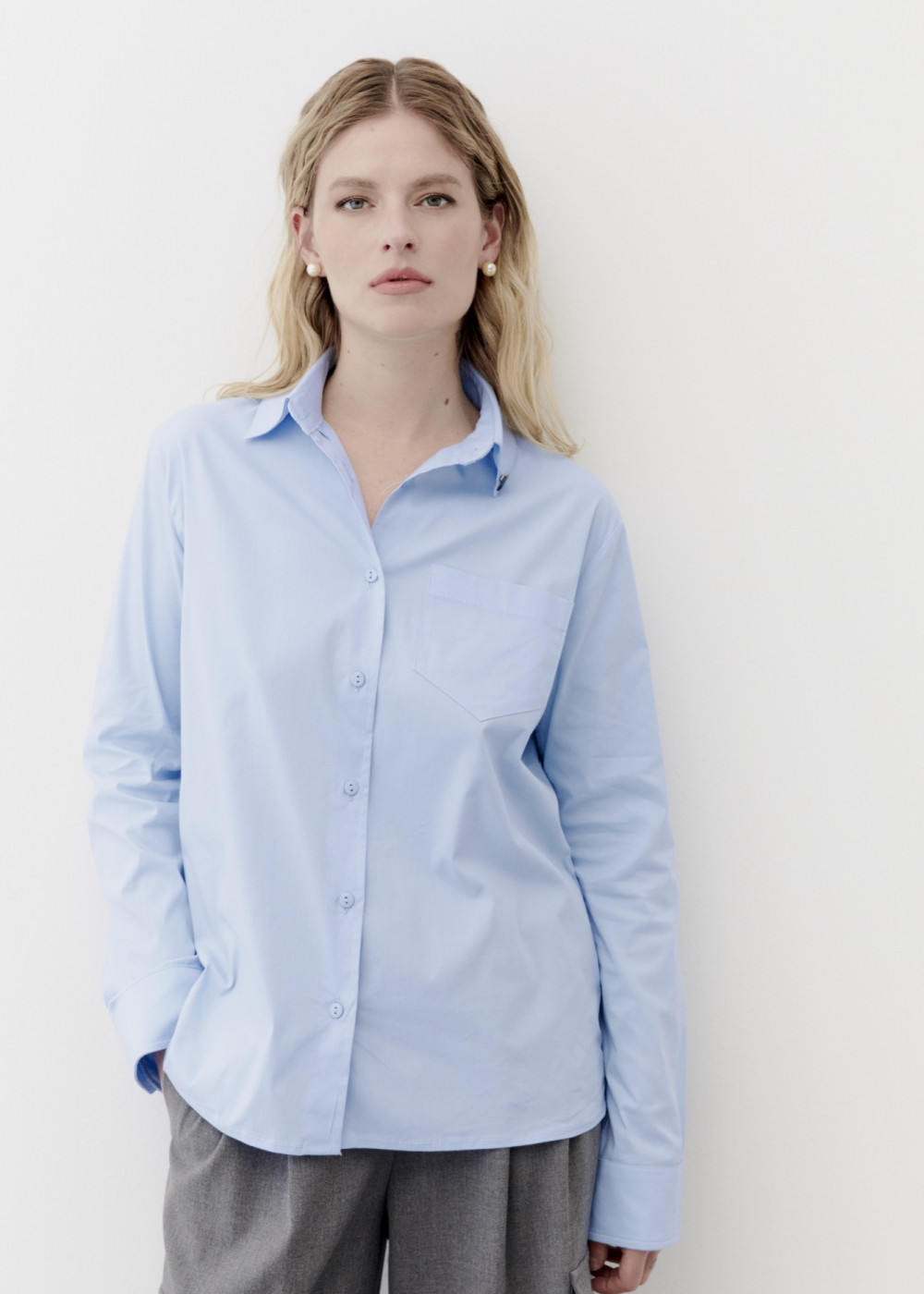 Buckle Detailed Shirt Buckle Detailed Shirt
