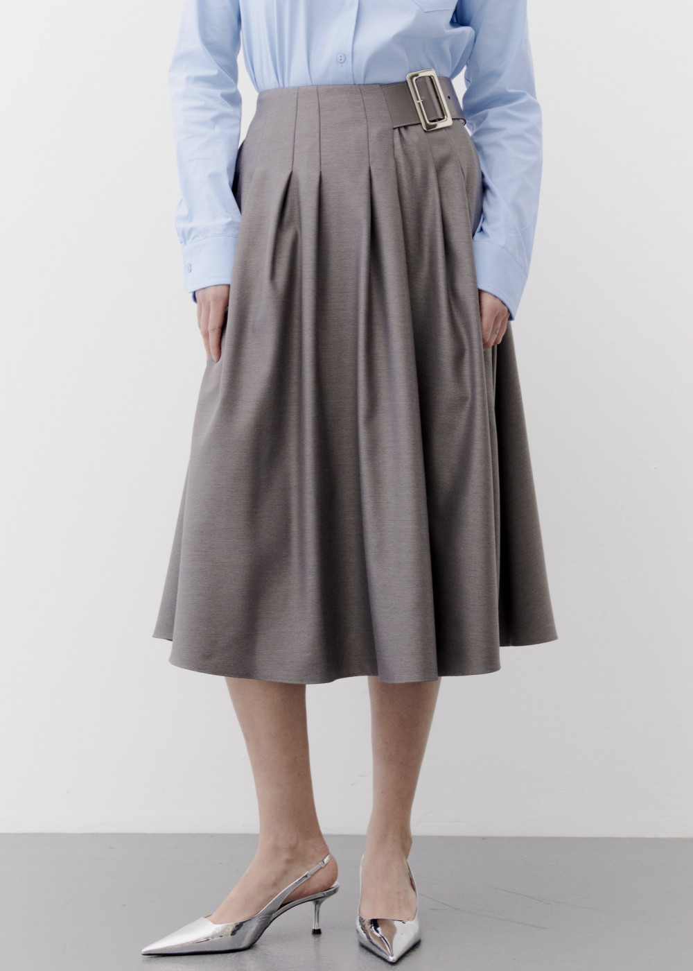 Belt Detailed Skirt Belt Detailed Skirt