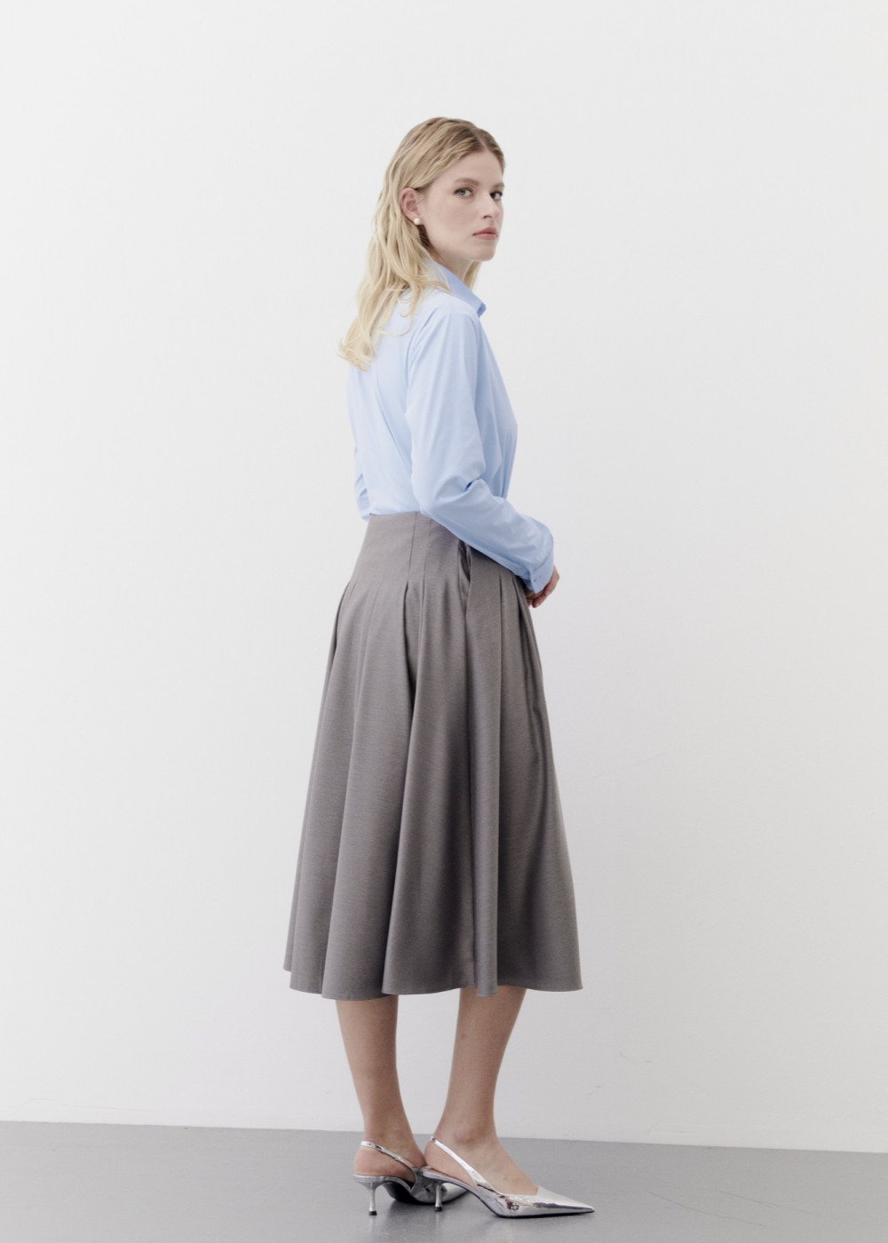 Belt Detailed Skirt Belt Detailed Skirt