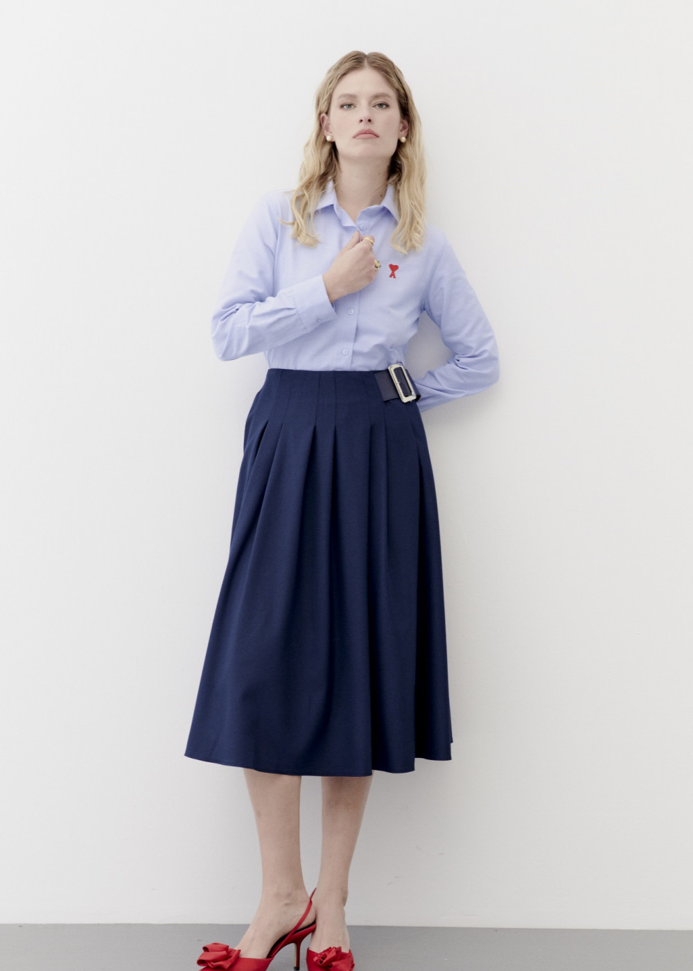 Belt Detailed Skirt Belt Detailed Skirt