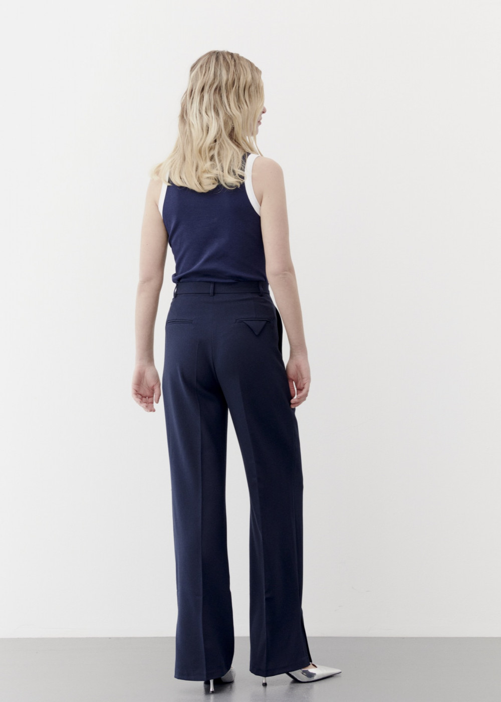Fit Trouser With Split