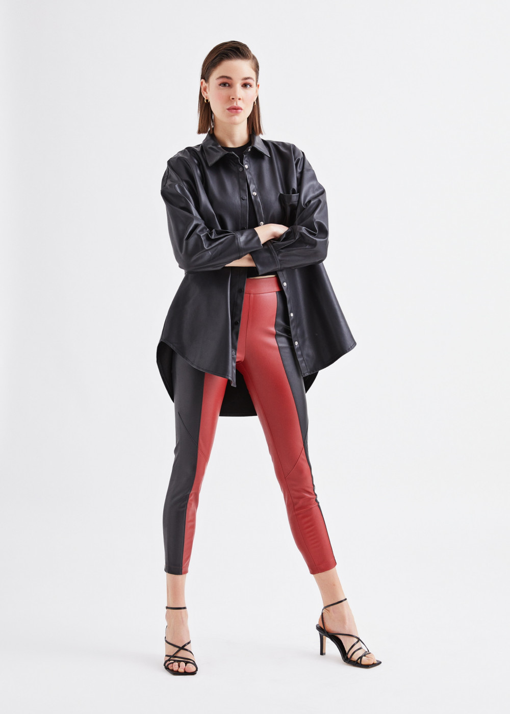 Oversize Leather Shirt Oversize Leather Shirt