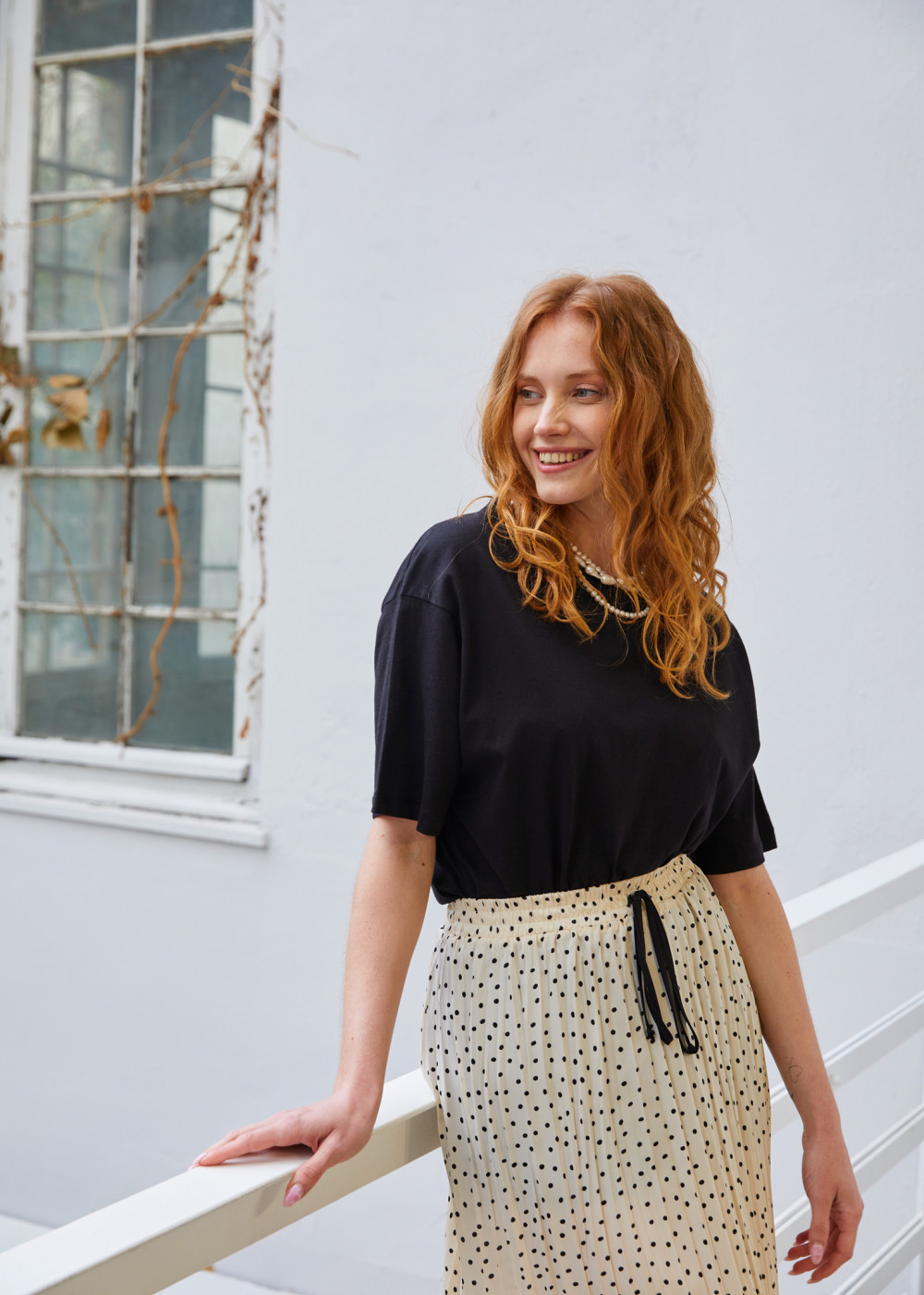 Skirt With Mixed Efeck Skirt With Mixed Efeck