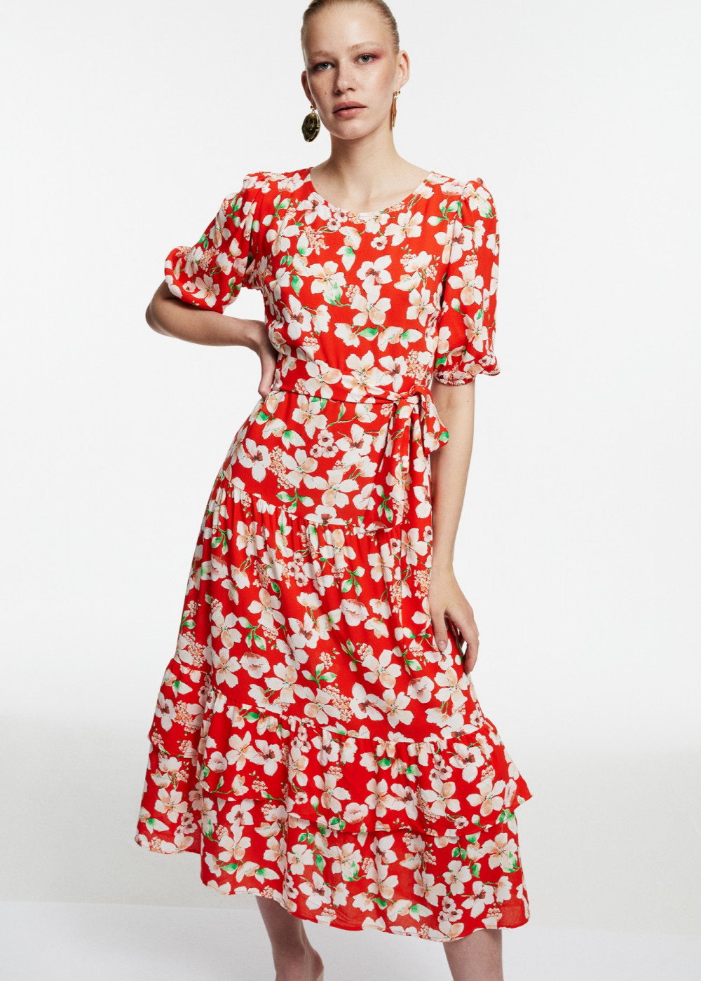 Floral Pattern Dress Floral Pattern Dress