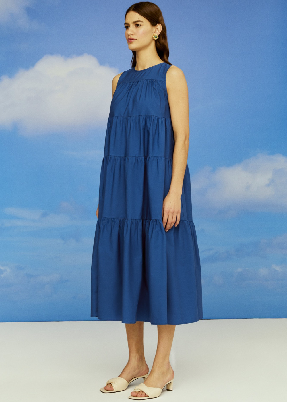 Tiered Midi Dress Tiered Midi Dress