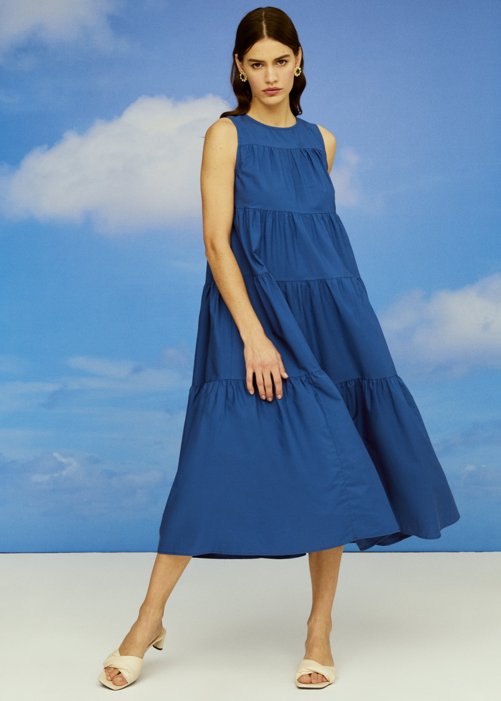 Tiered Midi Dress Tiered Midi Dress