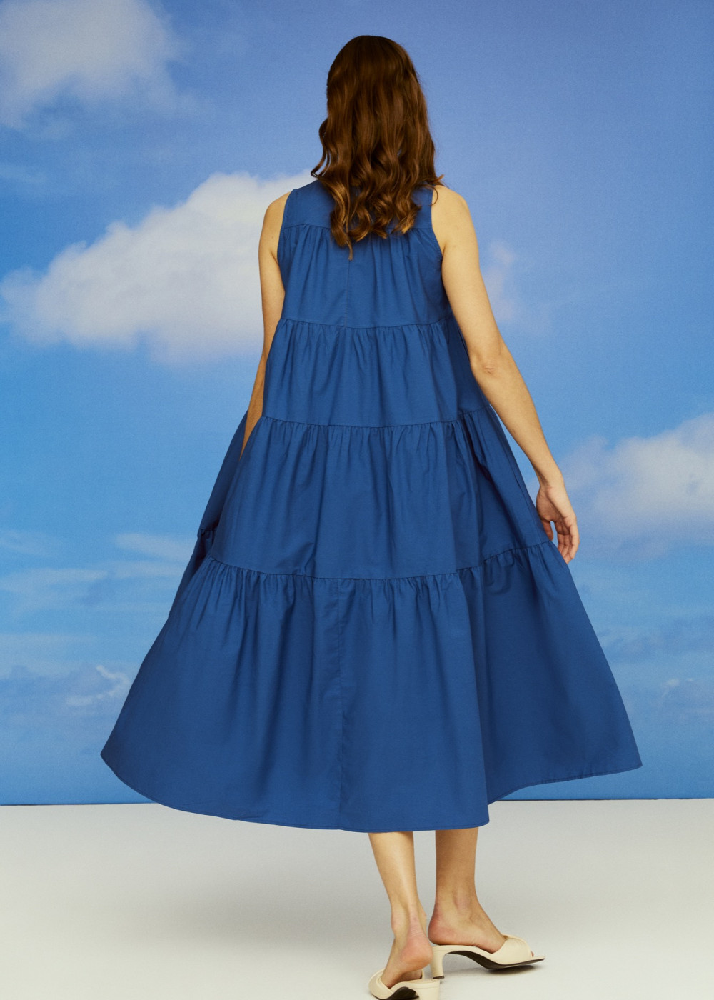 Tiered Midi Dress Tiered Midi Dress