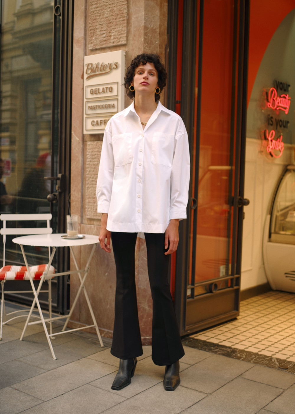 Oversized Poplin Shirt Oversized Poplin Shirt