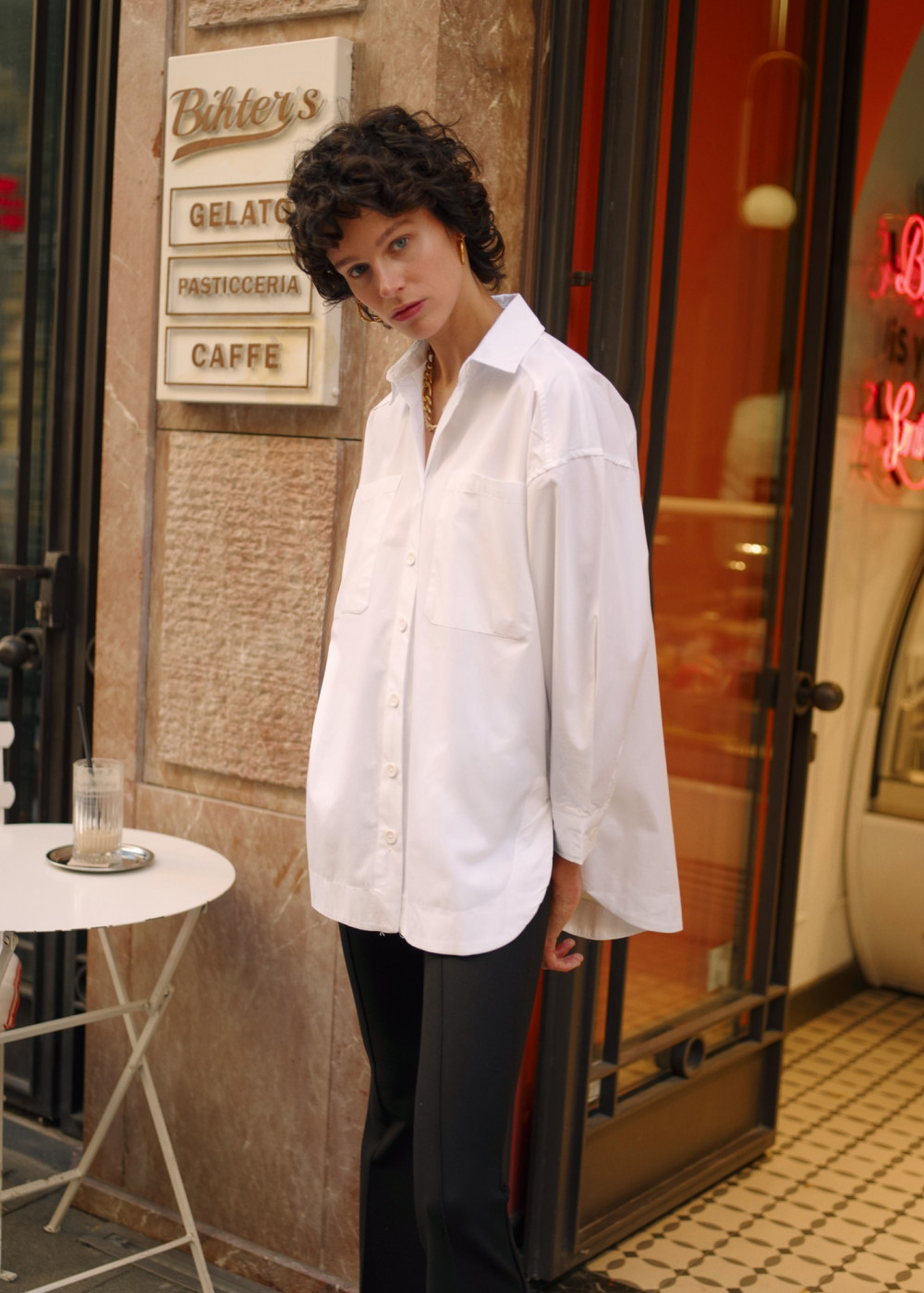 Oversized Poplin Shirt Oversized Poplin Shirt