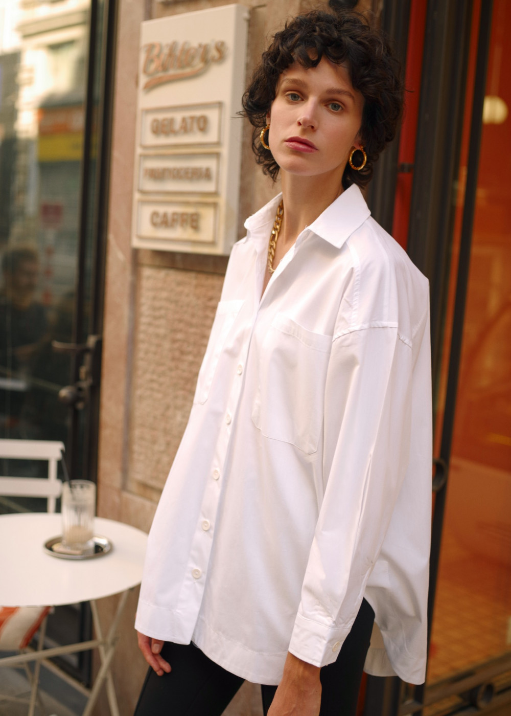 Oversized Poplin Shirt Oversized Poplin Shirt