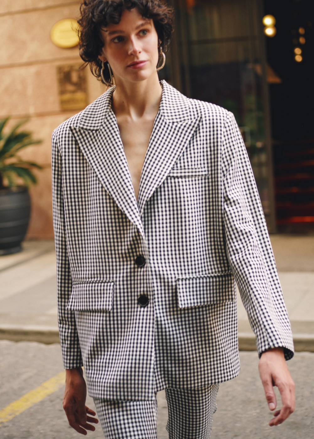 Plaid Blazer Jacket and Plaid Pants Plaid Blazer Jacket and Plaid Pants
